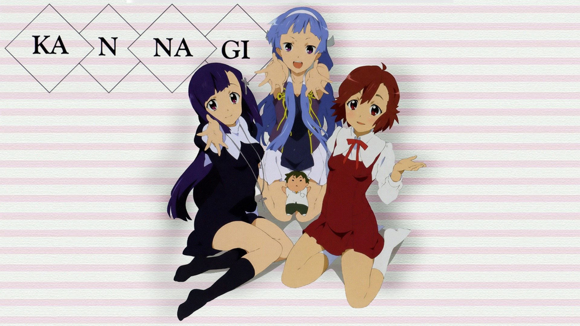 Kannagi Nagi Kannagi Anime Girls Zange Kannagi Aoba Tsugumi 1920x1080