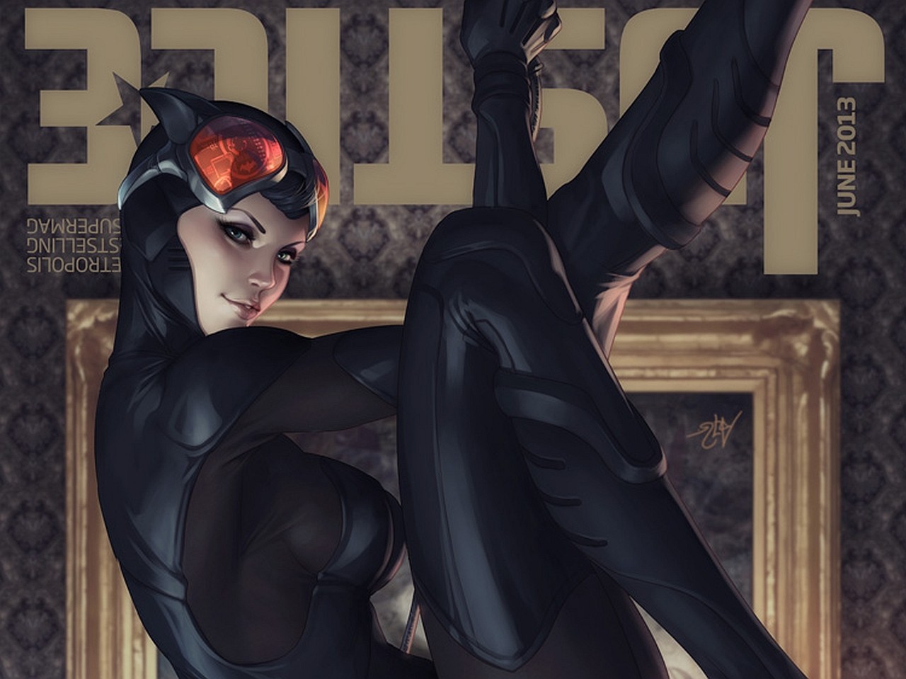 Justice Artgerm Catwoman 1280x959
