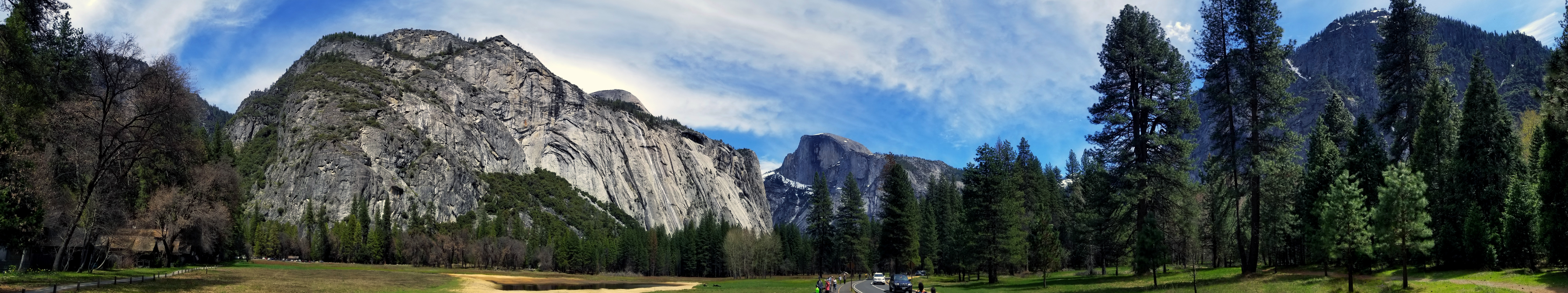Panorama Panoramas Triple Screen Multiple Display Nature Photography Yosemite Valley Yosemite Nation 5760x1080