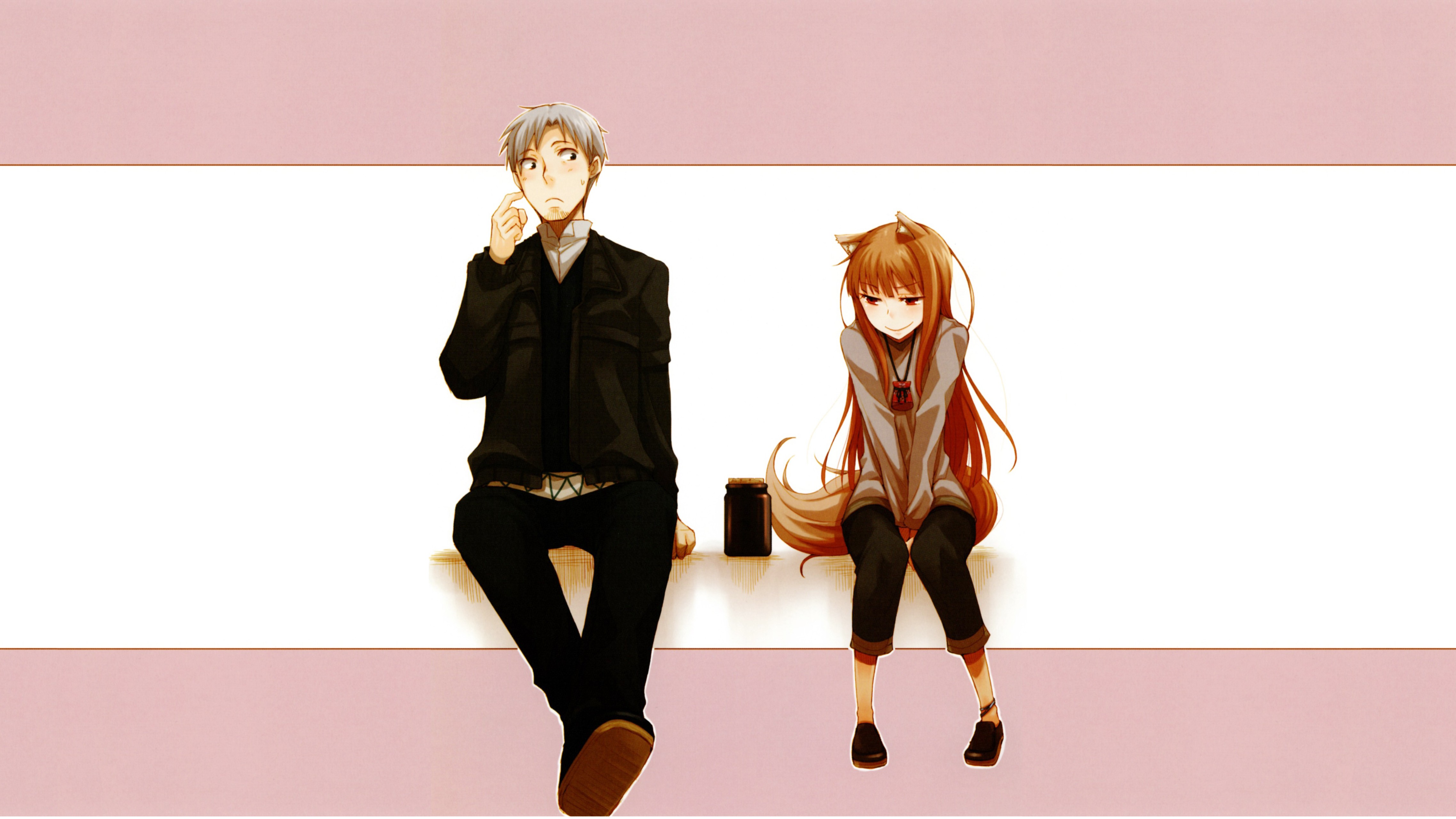 Spice And Wolf Holo Spice And Wolf Lawrence Kraft Okamimimi 4550x2560