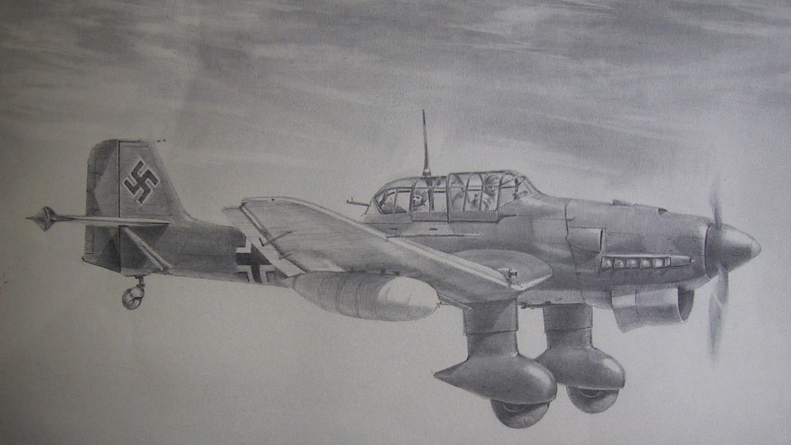 Military Junkers Ju 87 1600x900