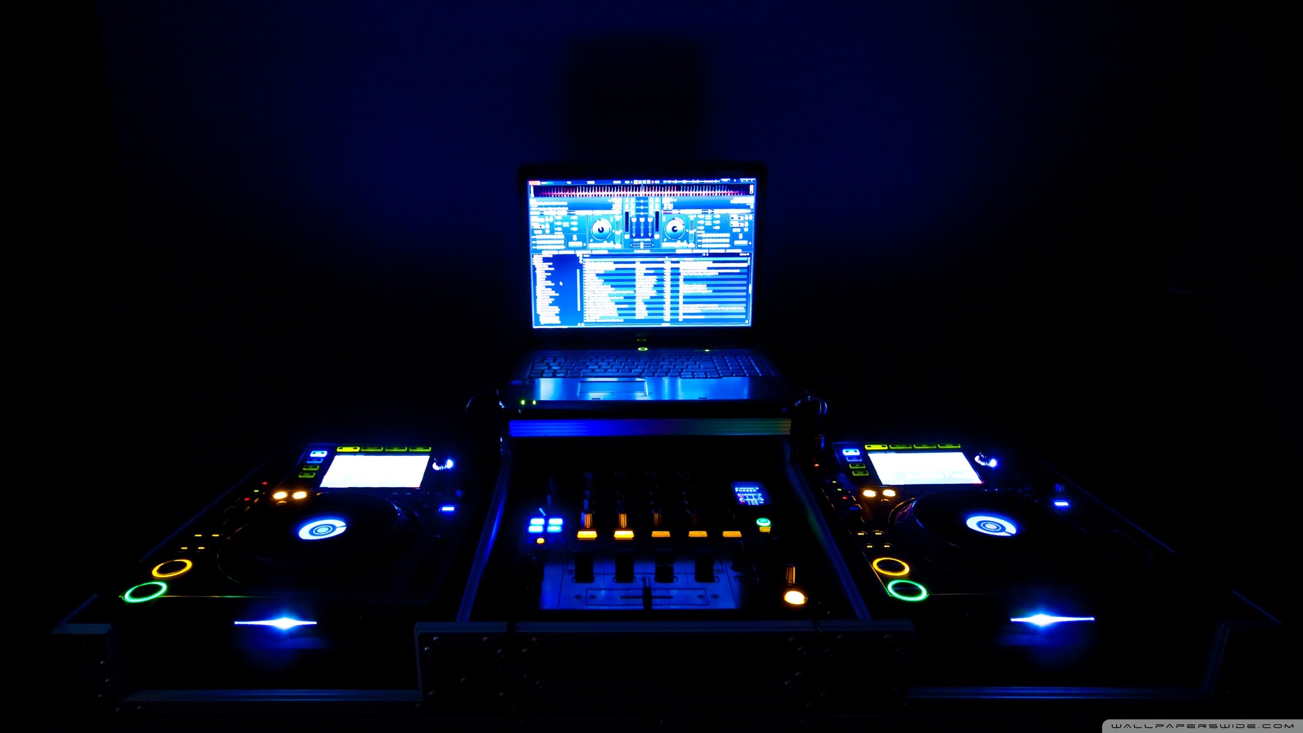 Electronics Mixing Consoles Dark Technology 2560x1440