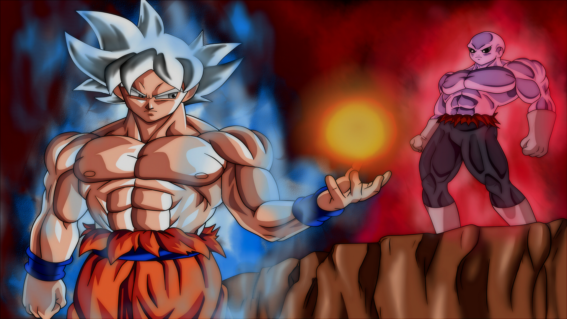 Son Goku Jiren Dragon Ball Dragon Ball Super 1920x1080