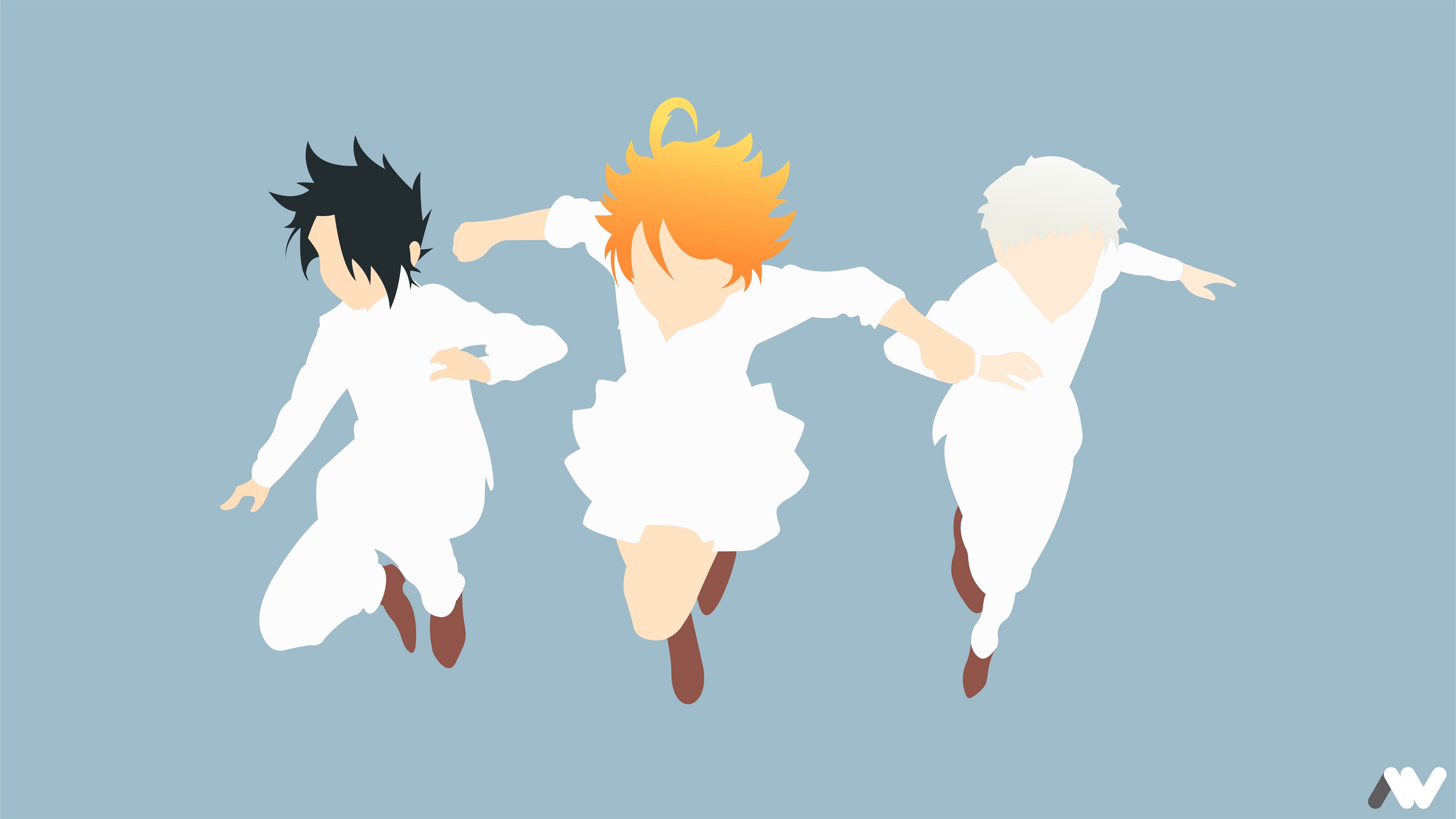 The Promised Neverland Norman The Promised Neverland Emma The Promised Neverland Ray The Promised Ne 3840x2160