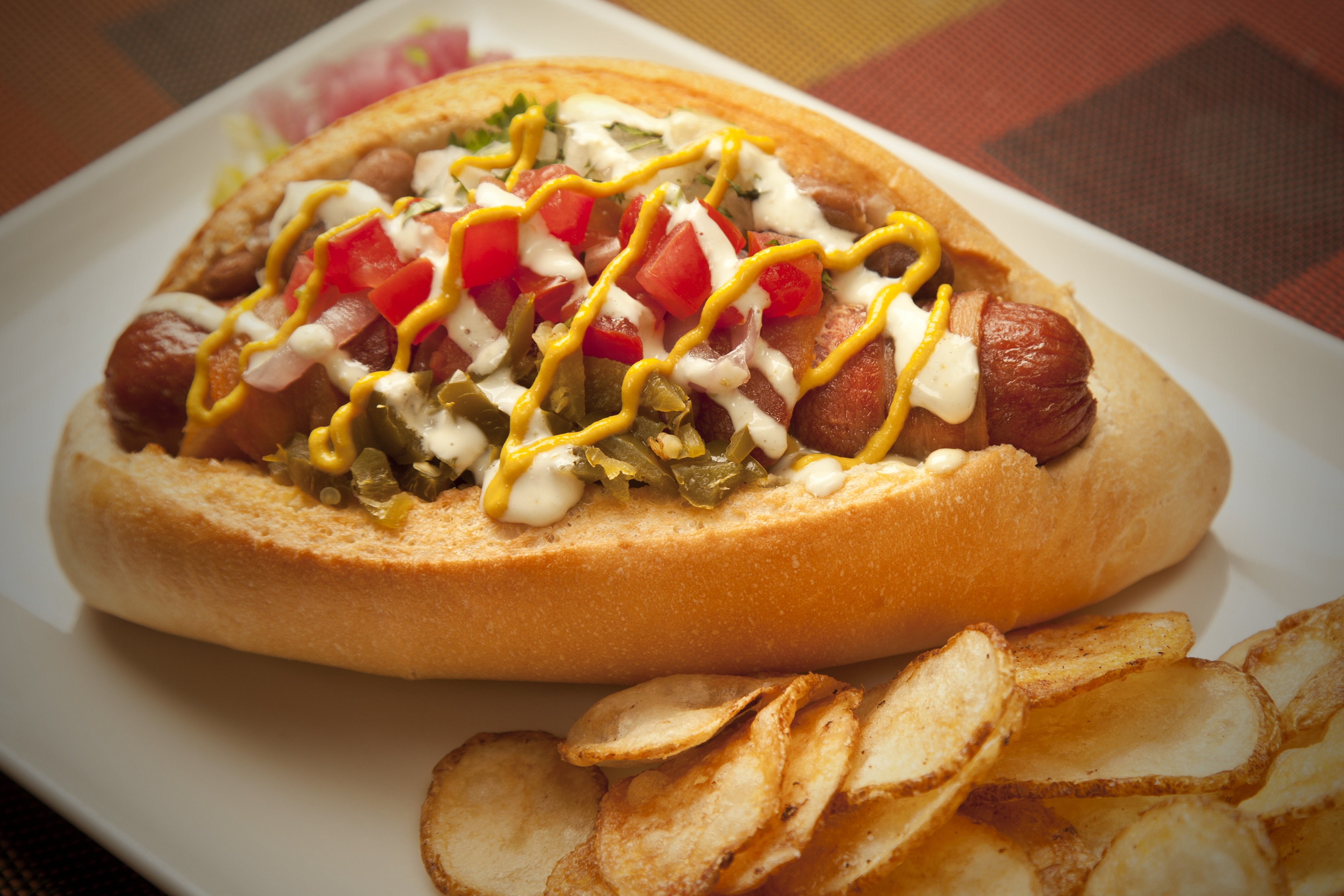 Food Hot Dog 3060x2040