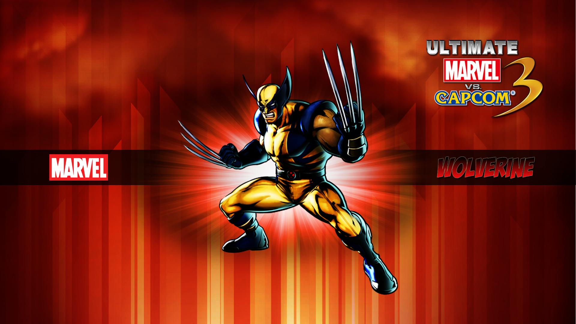 Marvel Vs Capcom 3 Wolverine Video Games 1920x1080