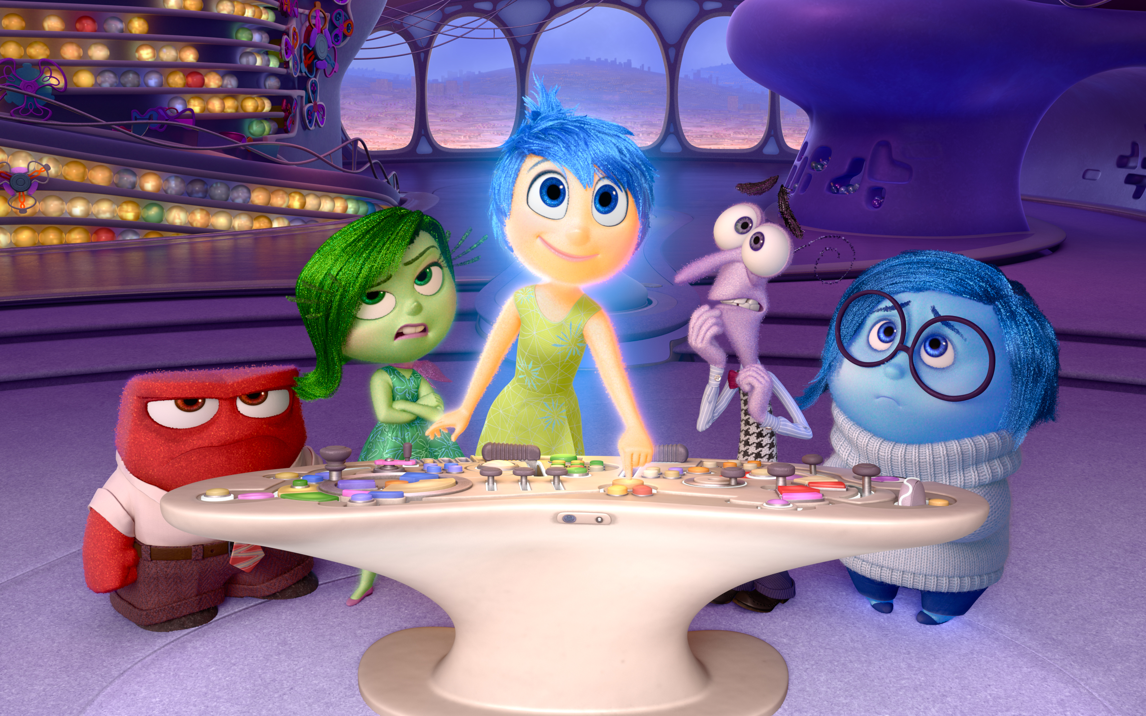 Inside Out Joy Inside Out Sadness Inside Out Fear Inside Out Disgust Inside Out Anger Inside Out 3840x2400