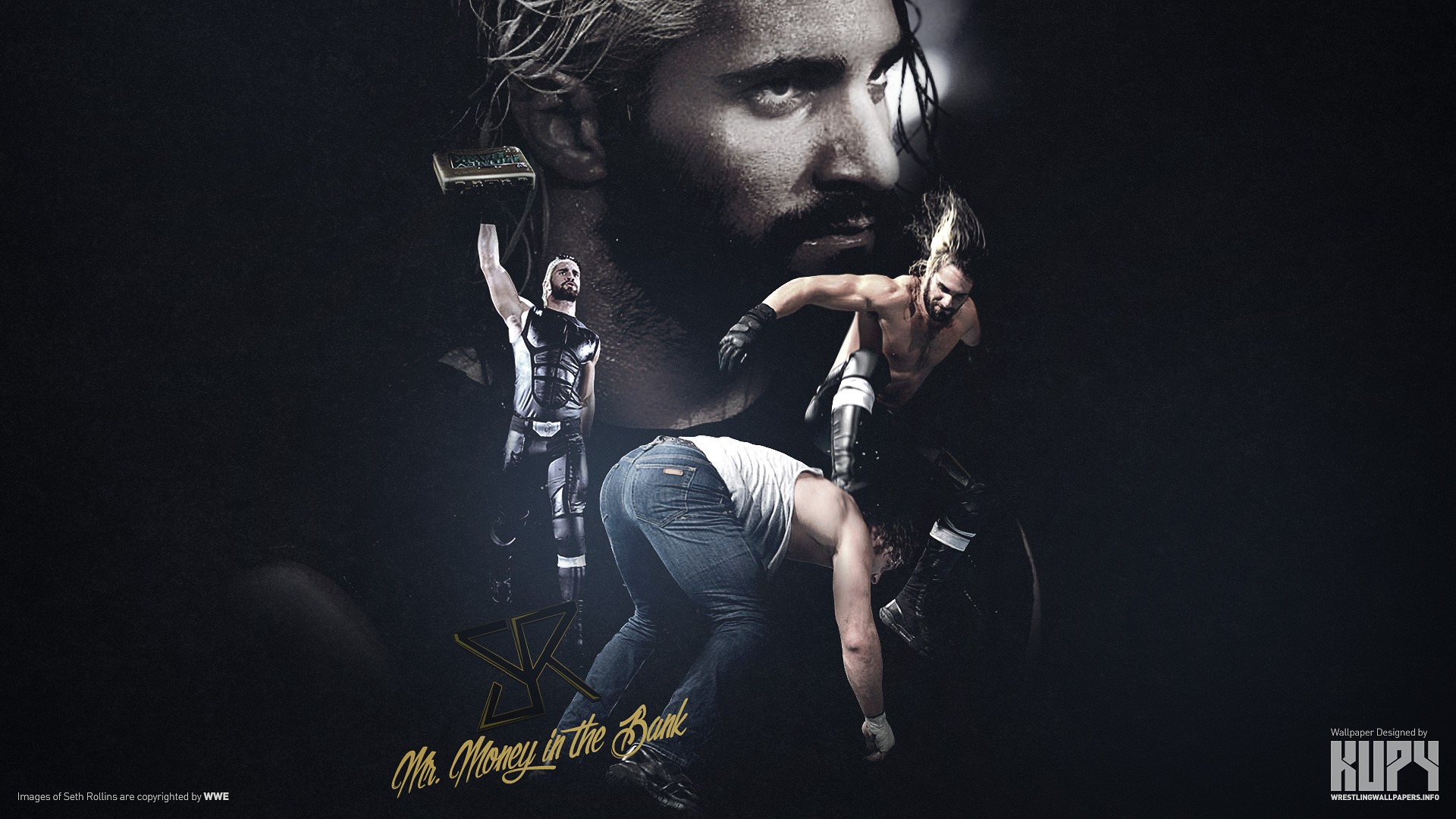 WWE Wrestling Seth Rollins 1920x1080