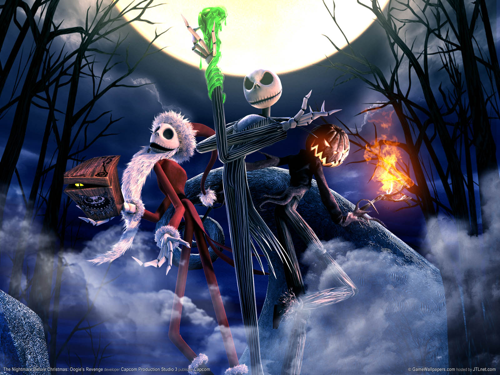 Jack Skellington The Nightmare Before Christmas Video Games 1600x1200