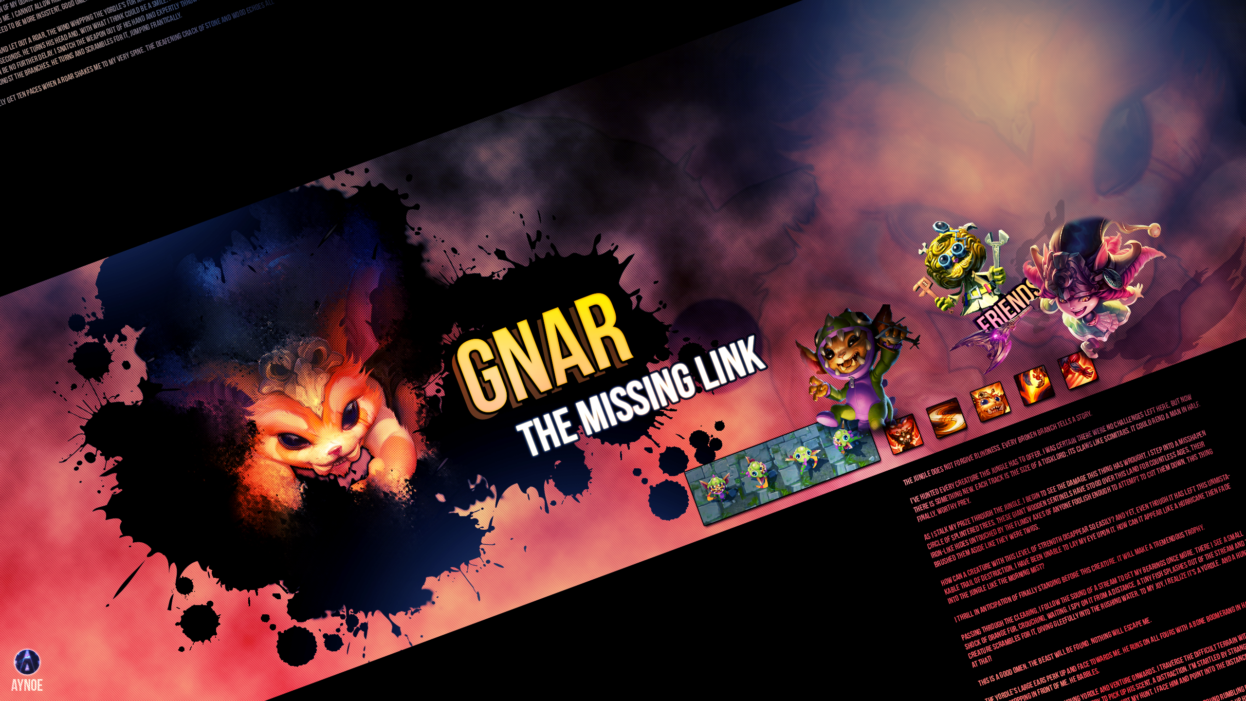 League Of Legends Gnar PC Gaming 2560x1440