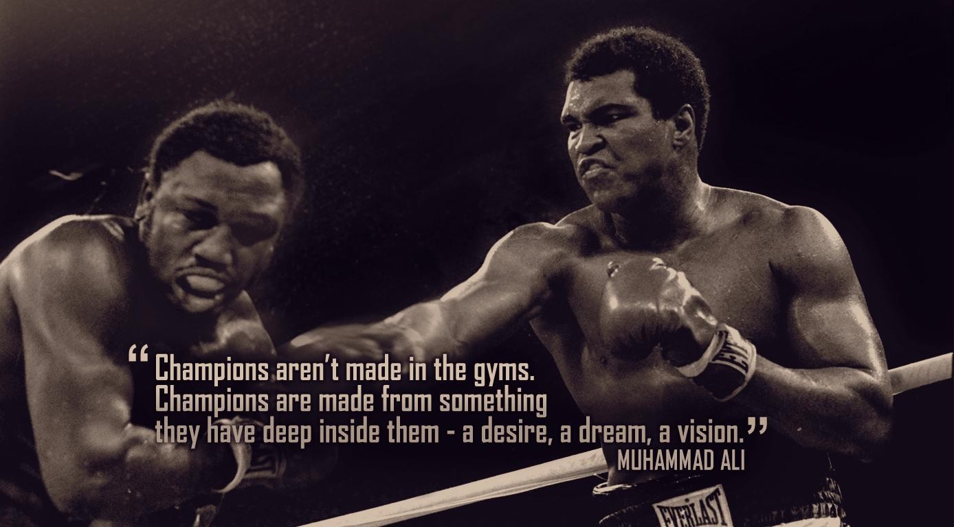 Quote Muhammad Ali Men Sport Boxing 1388x768