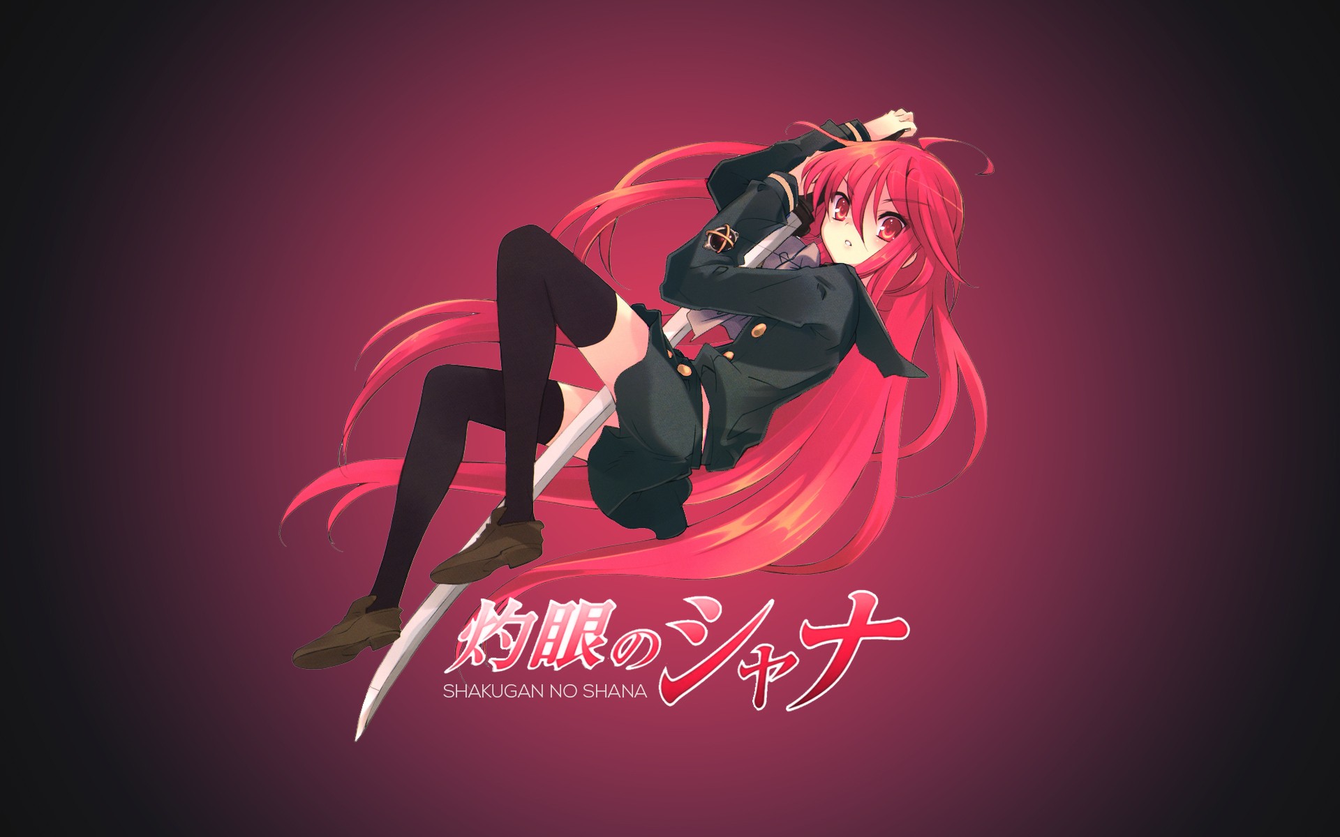 Shakugan No Shana Anime Girls Shana Alastor Shakugan No Shana 1920x1200