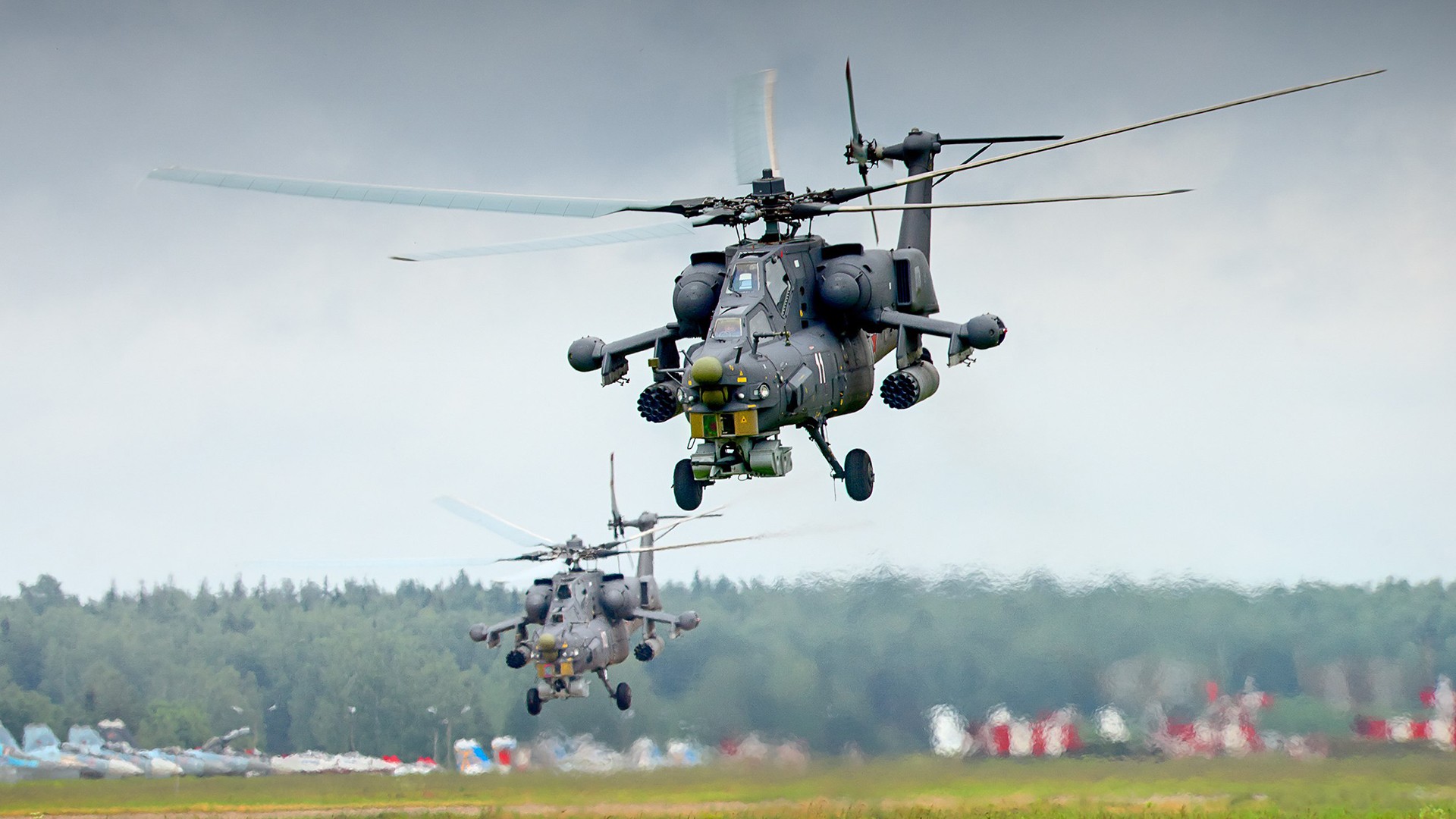Berkuts Helicopters Mi 28 Mil Mi 28 Military 1920x1080