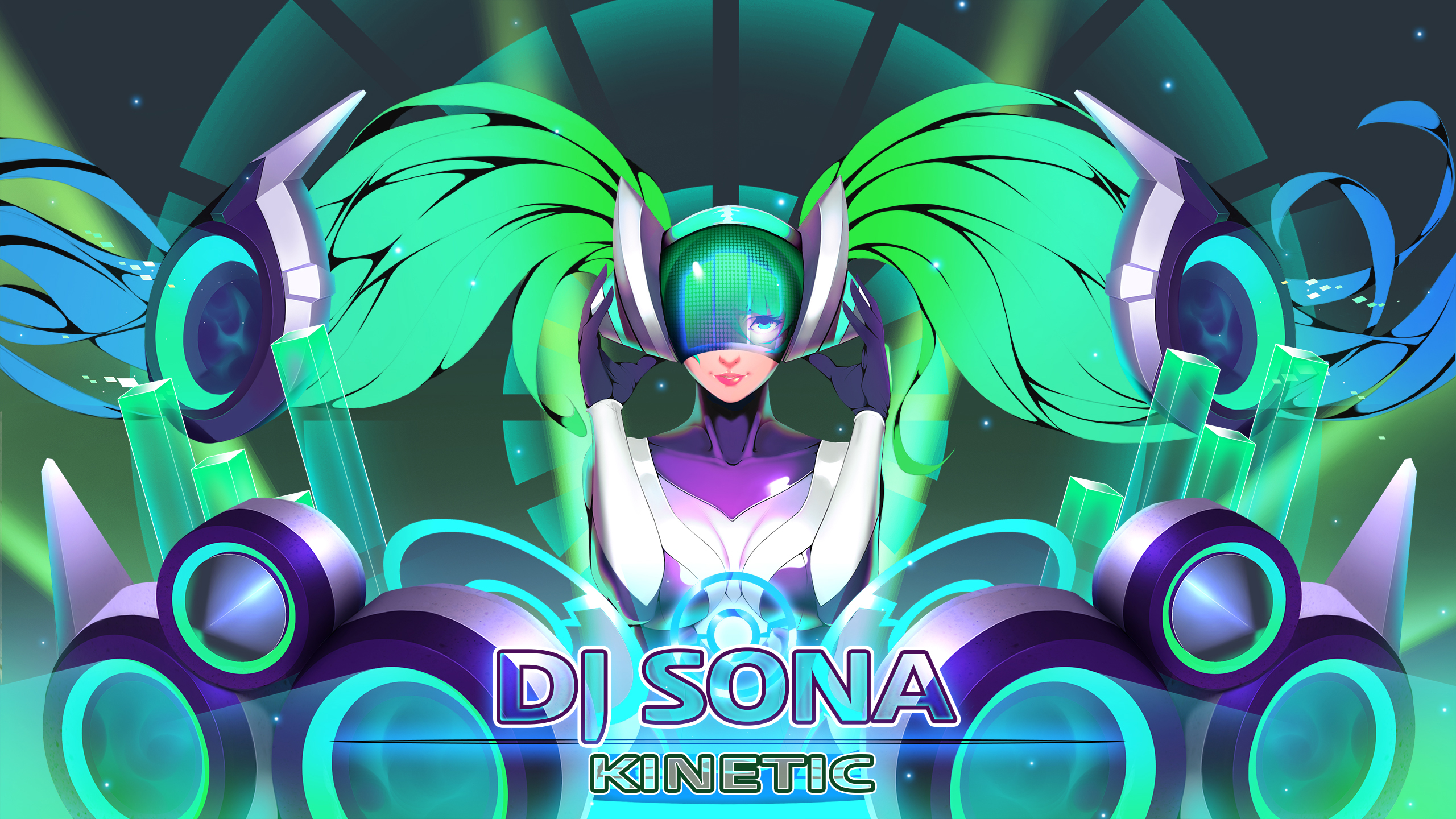 Sona League Of Legends DJ Sona 2560x1440