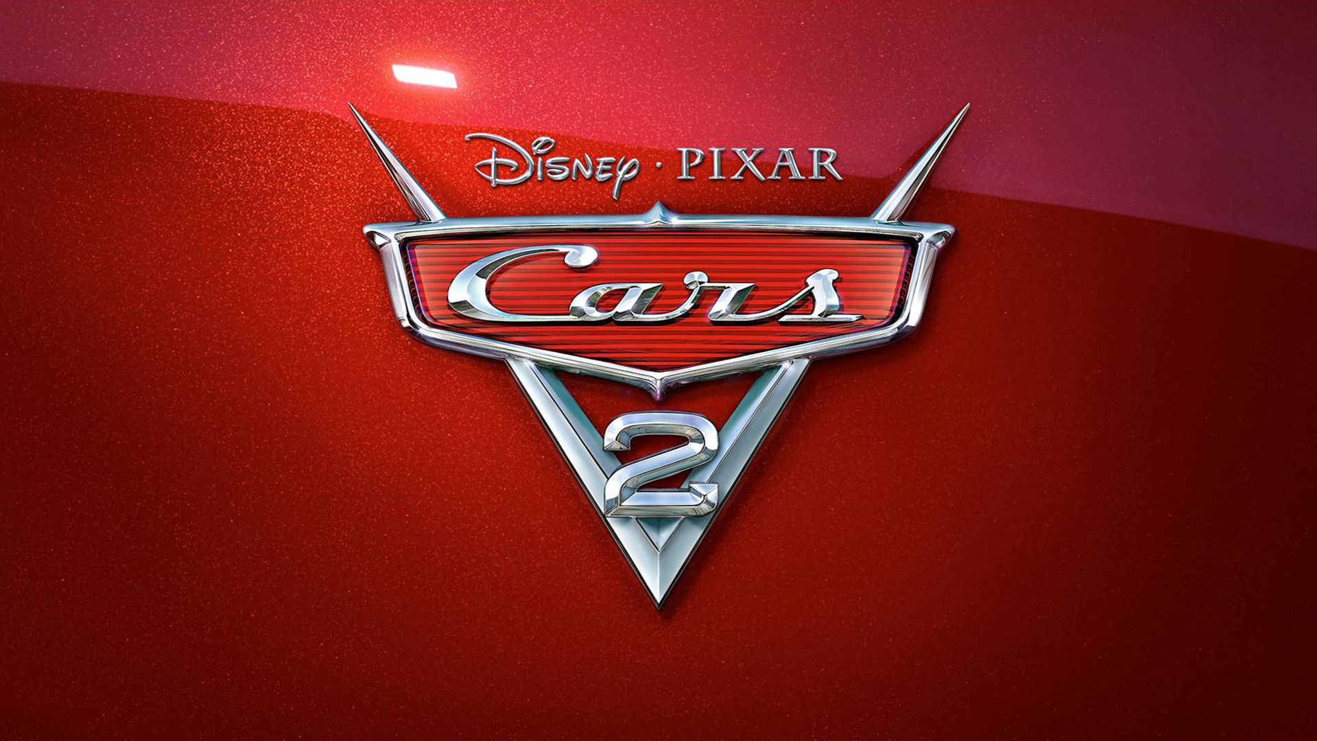 Pixar Disney Cars 2 Red 1920x1080