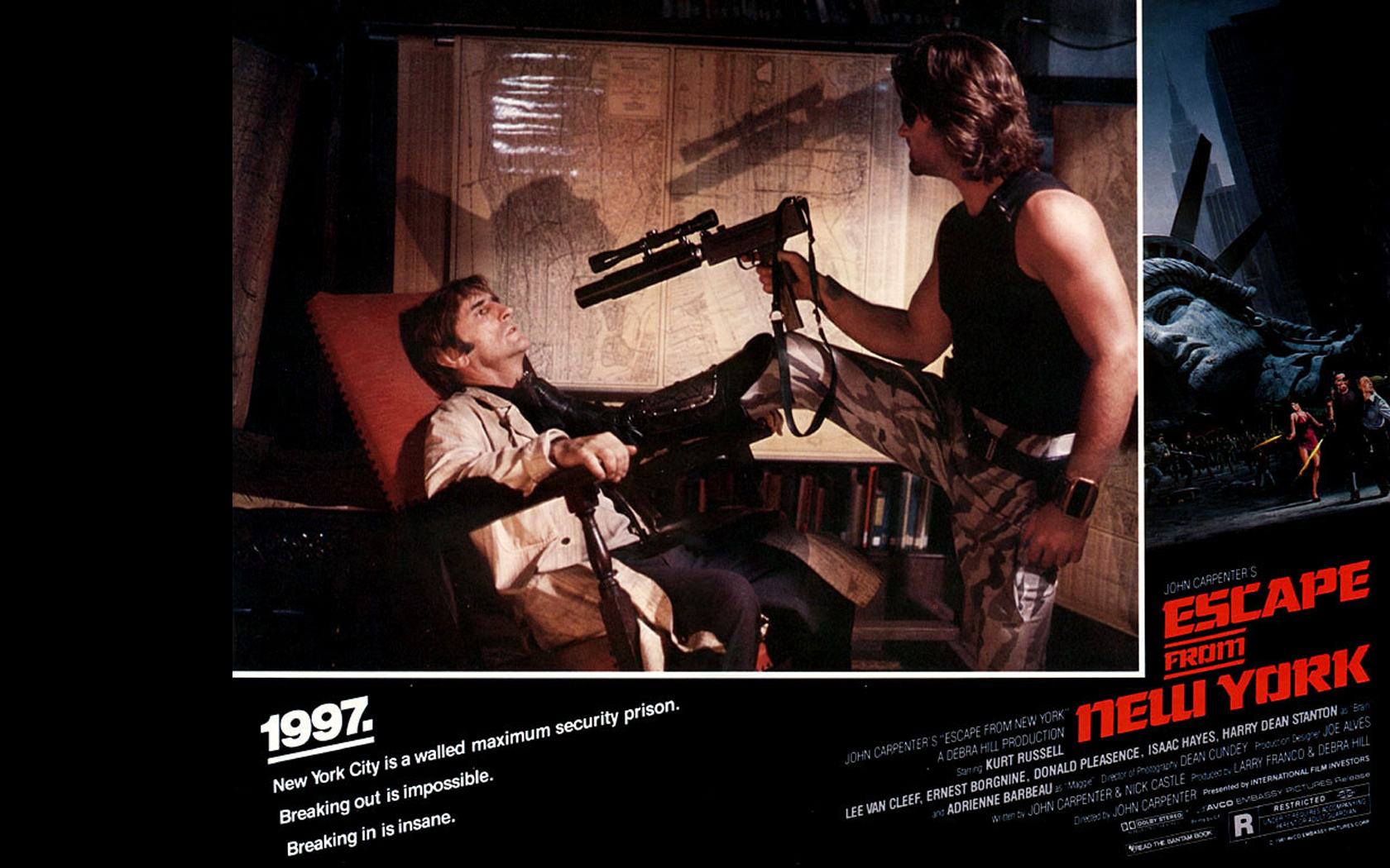 Movie Escape From New York 1680x1050