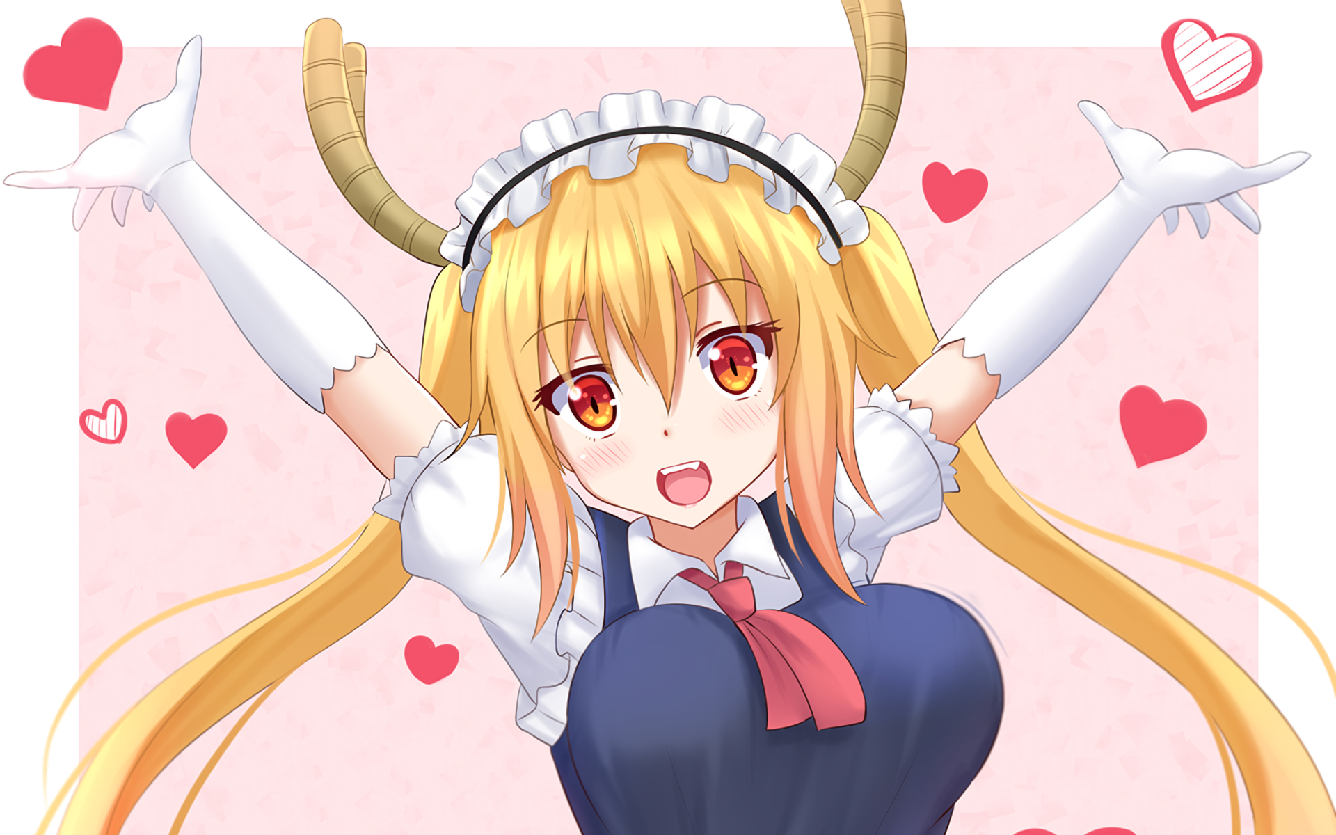 Tohru Miss Kobayashis Dragon Maid Kobayashi San Chi No Maid Dragon 1920x1200