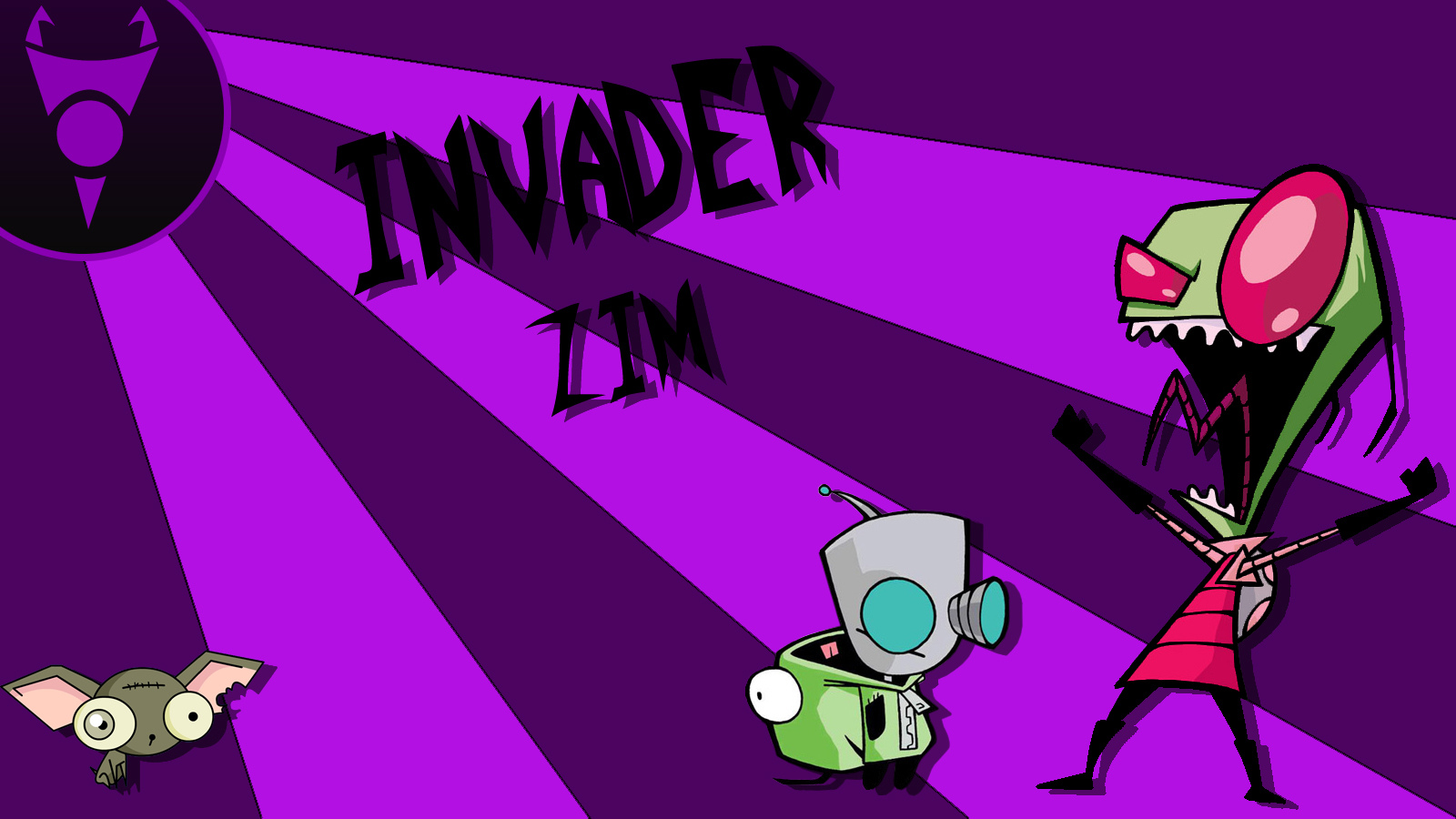 TV Show Invader Zim 1600x900