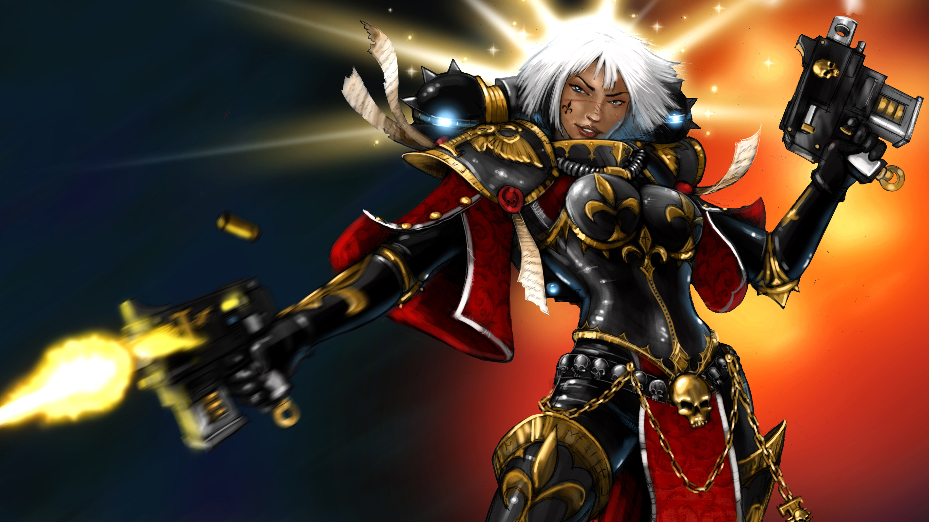 Warhammer Fantasy Warrior Sci Fi Sisters Of Battle Adepta Sororitas 3000x1688