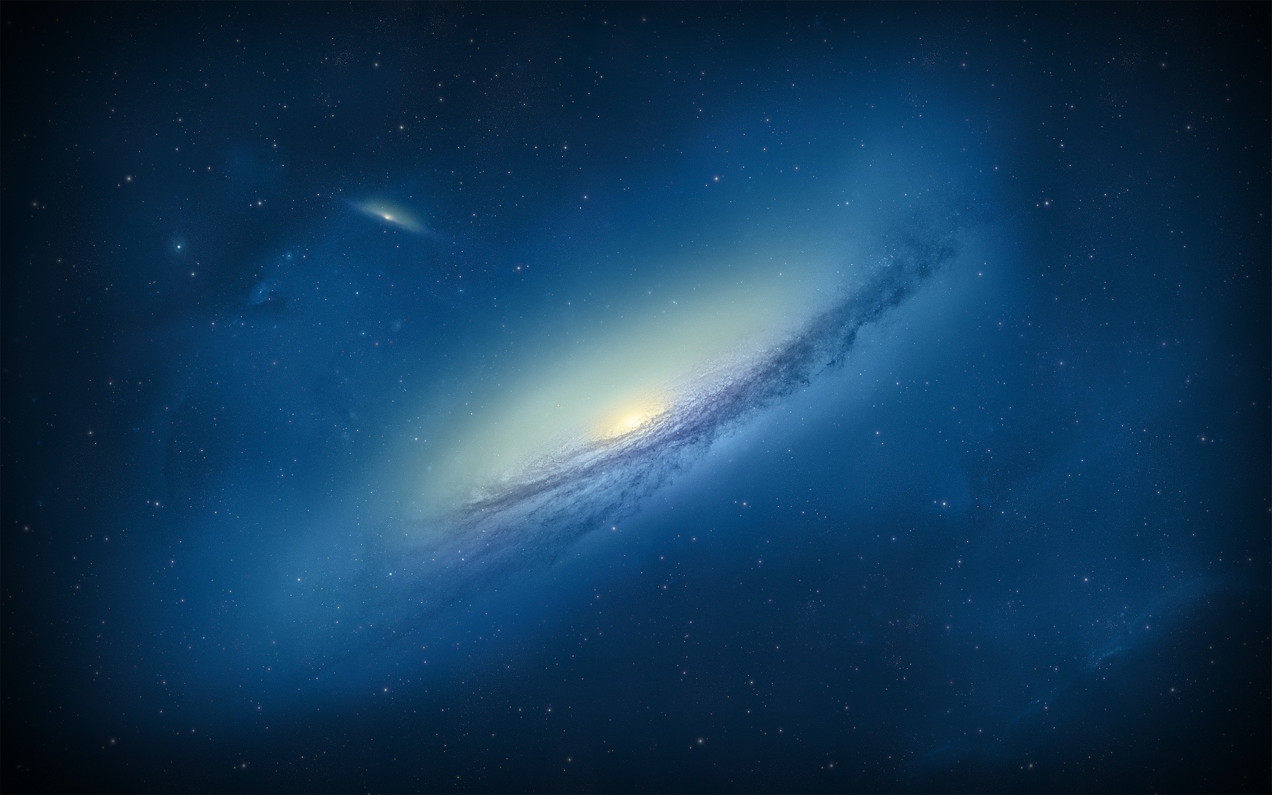 Universe Galaxy Space Art Space Digital Art NGC 3190 Andromeda Space Galaxy Stars 2560x1600