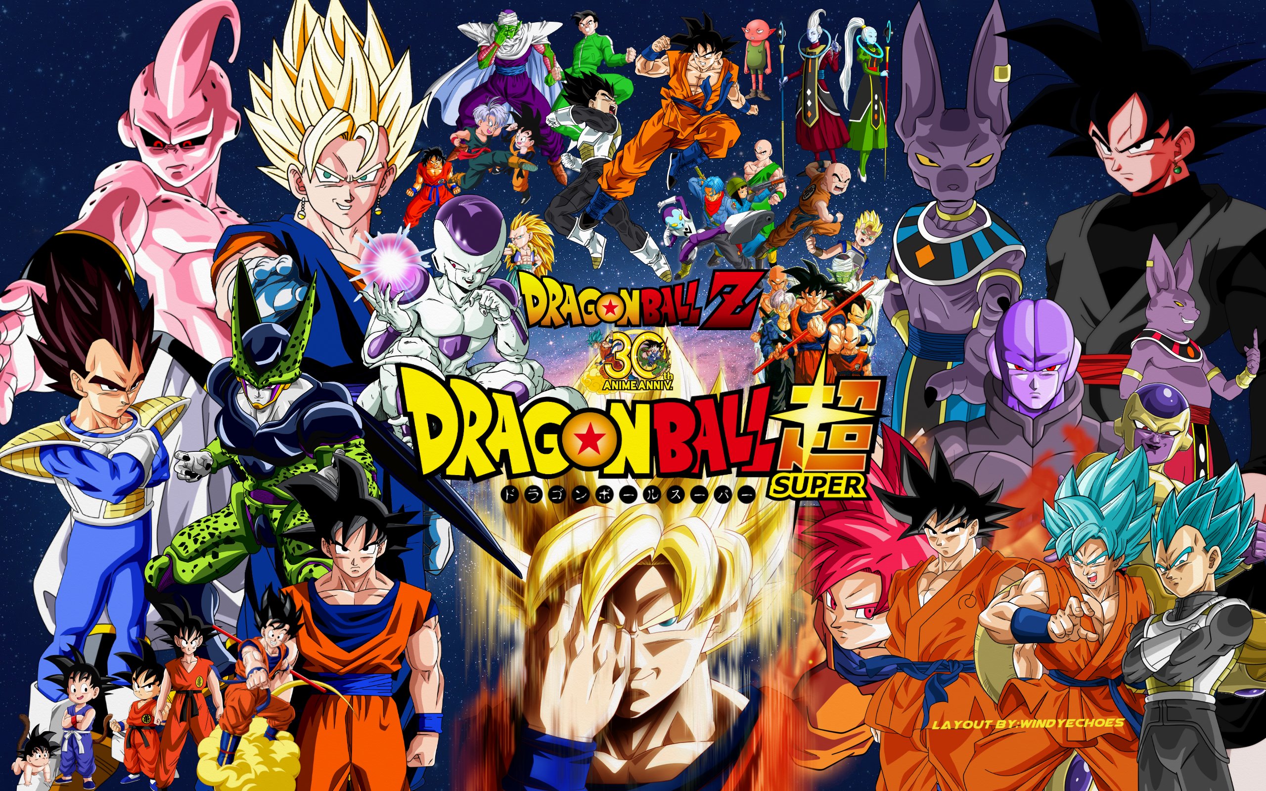 Black Goku Black Dragon Ball Goku Vegeta Dragon Ball Gohan Dragon Ball Piccolo Dragon Ball Whis Drag 2560x1600
