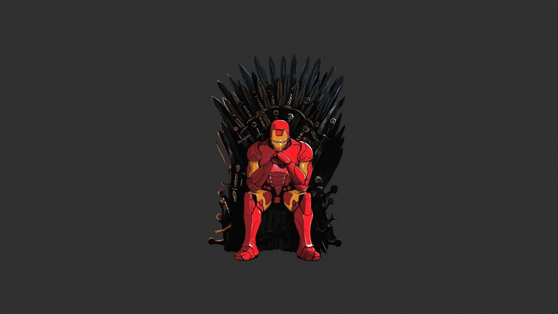 Iron Man Game Of Thrones Iron Throne Crossover 1920x1080