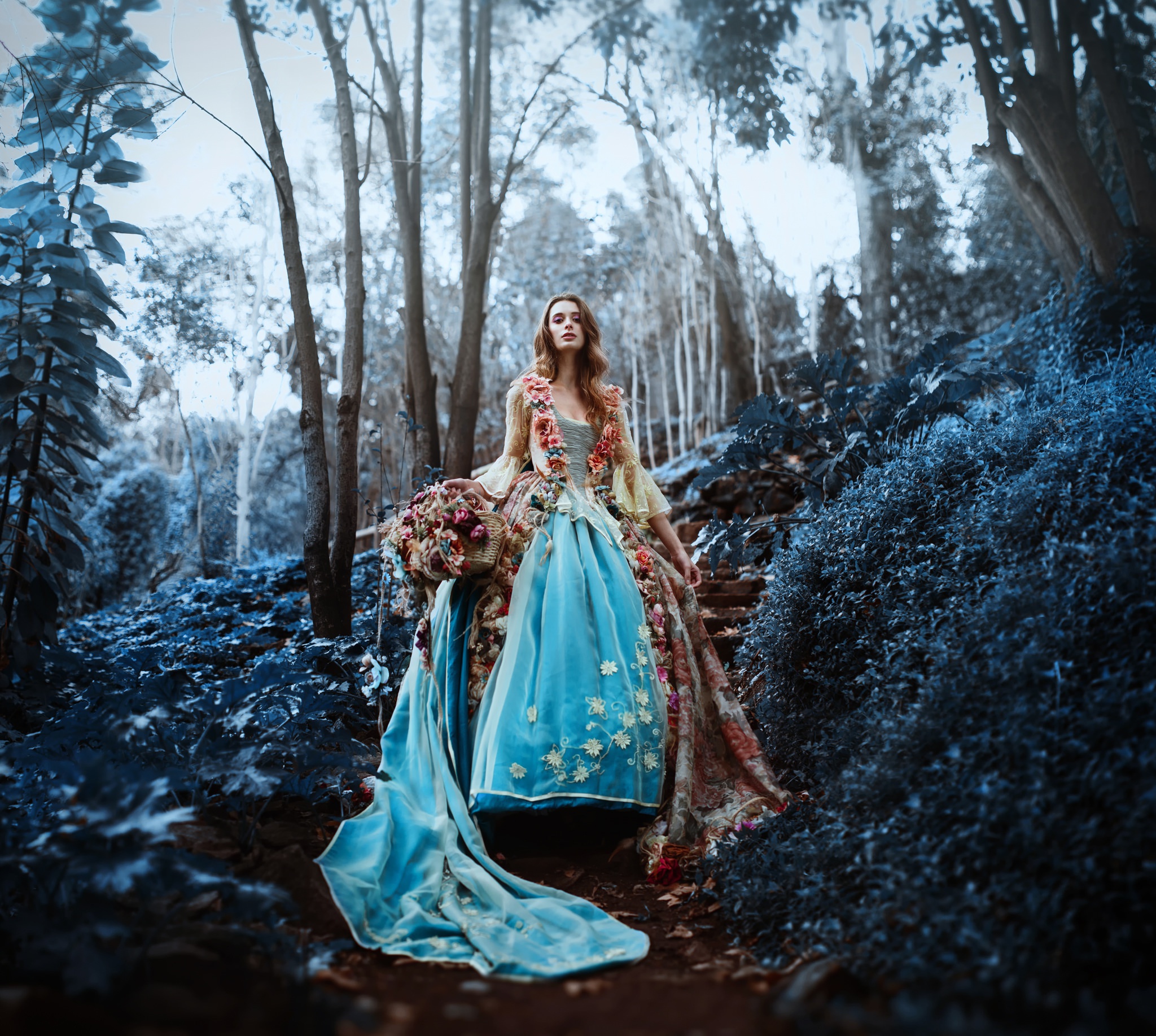 Trees Women Model Fantasy Girl Women Outdoors Ronny Garcia 2048x1835