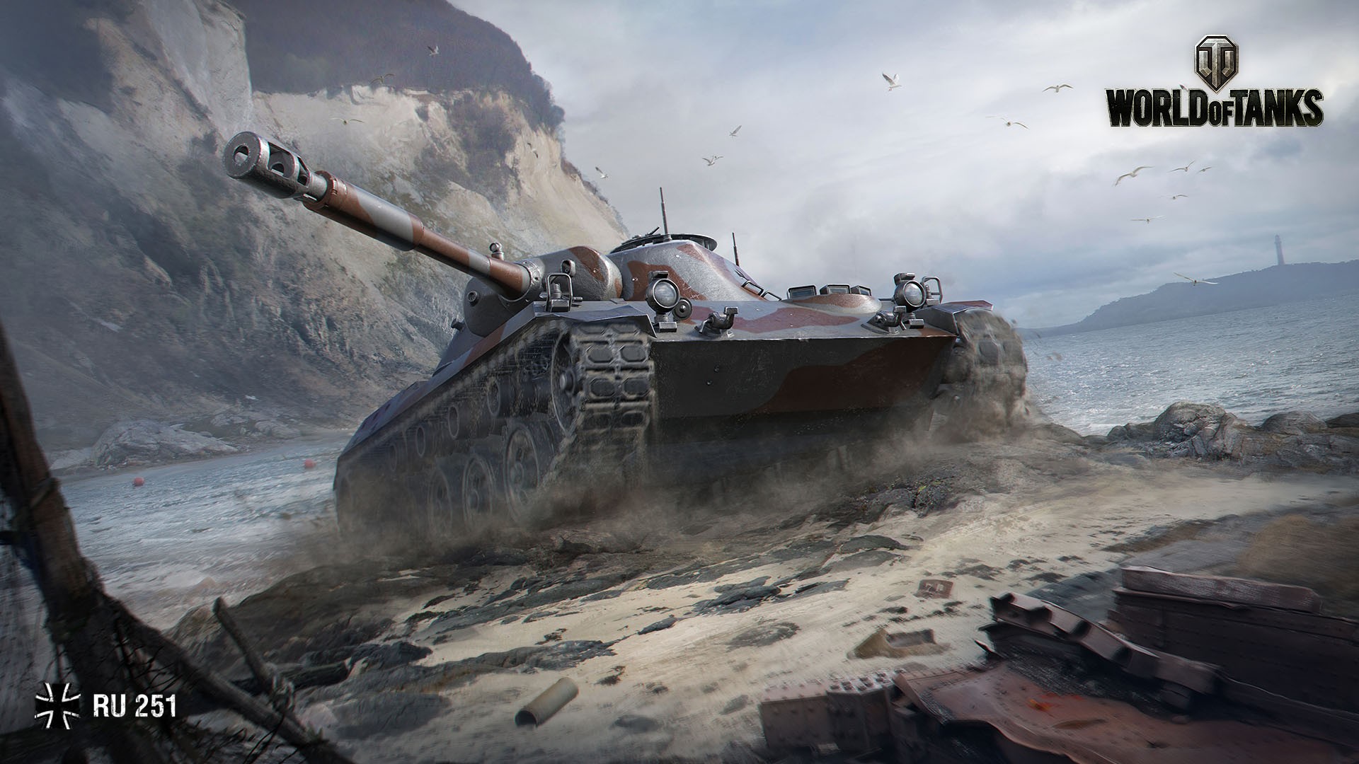 World Of Tanks Ru 251 Spahpanzer Ru 251 1920x1080