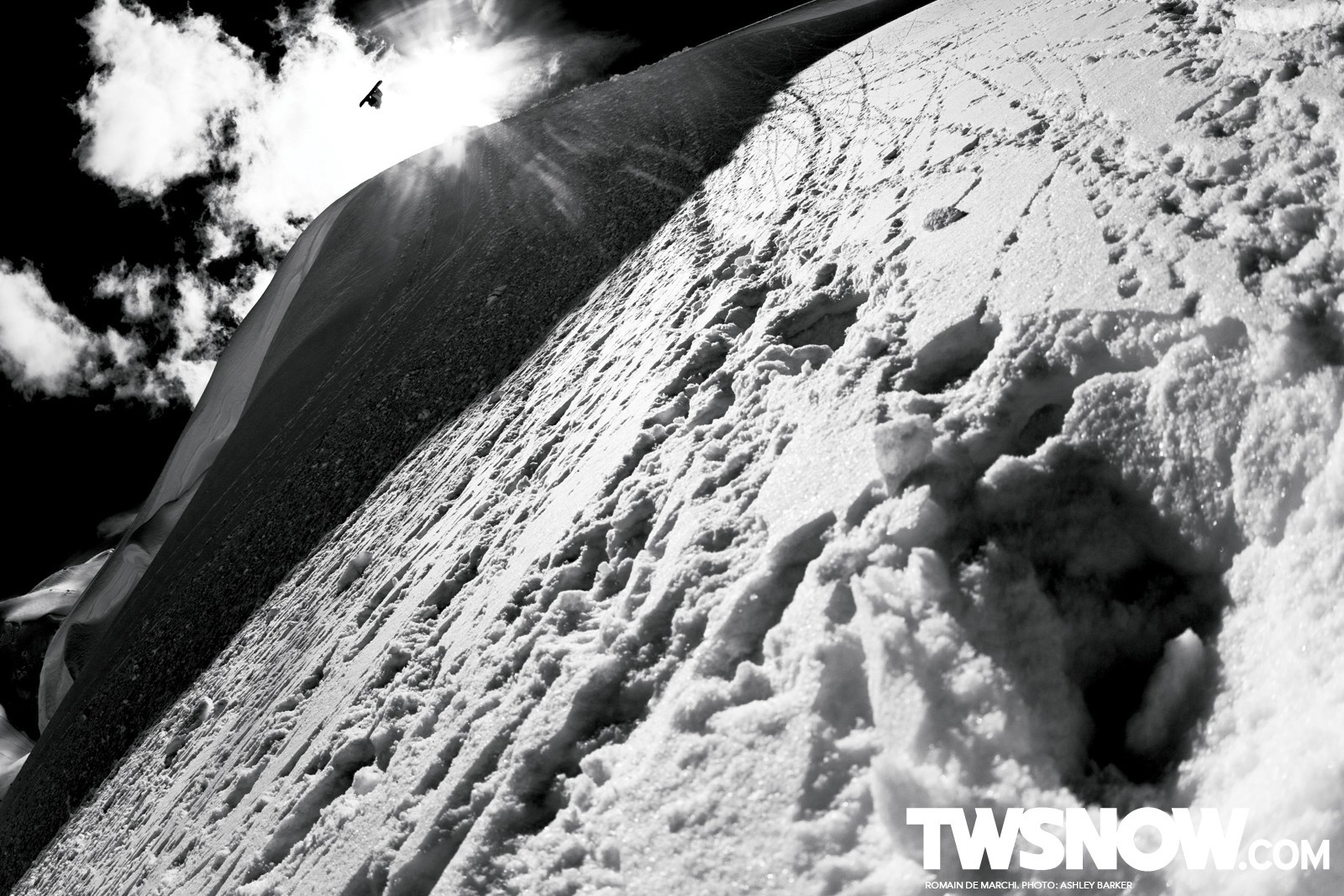 Winter Snow Snowboard Monochrome Sport 1600x1067