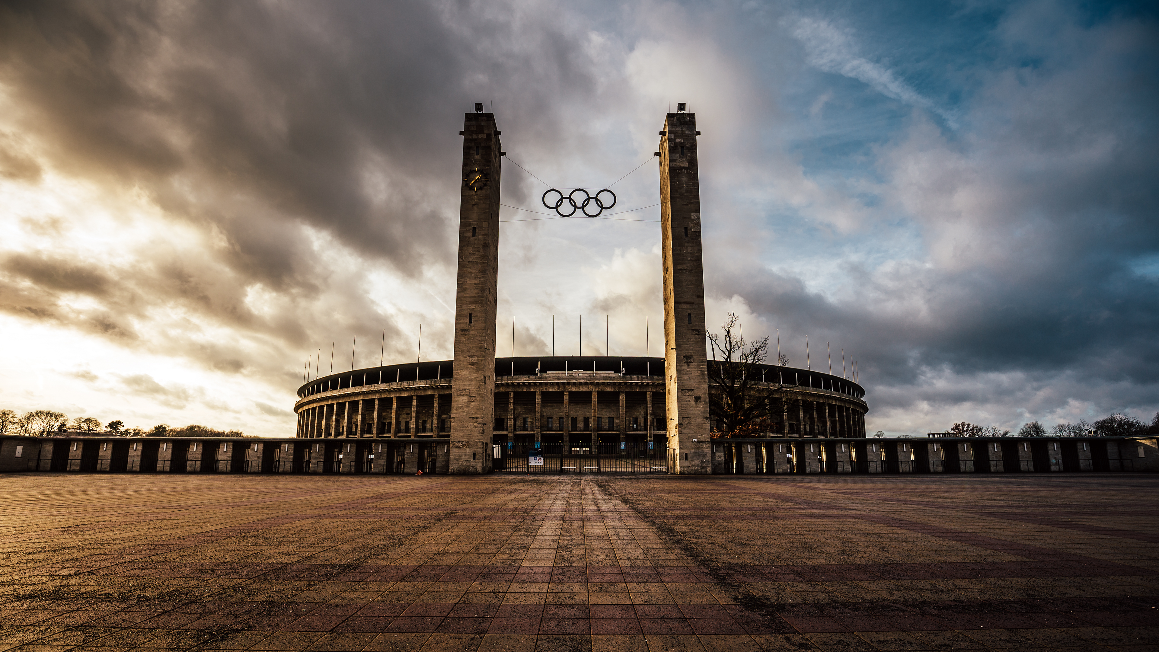 Building Clouds Germany Olympics 3840x2160