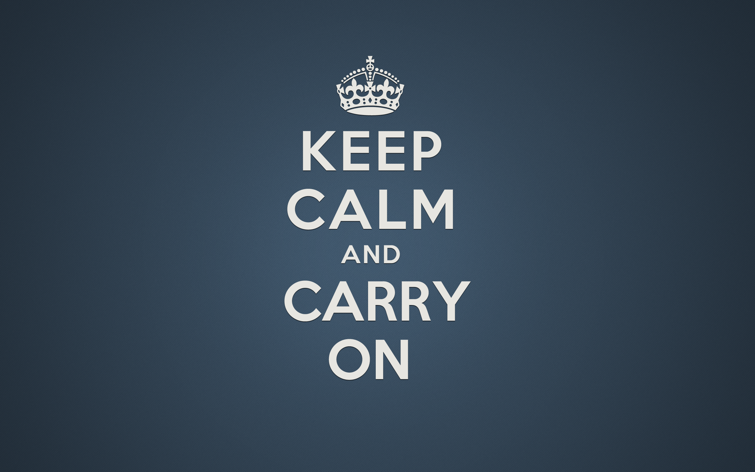 Keep Calm And Typography Simple Background 2560x1600