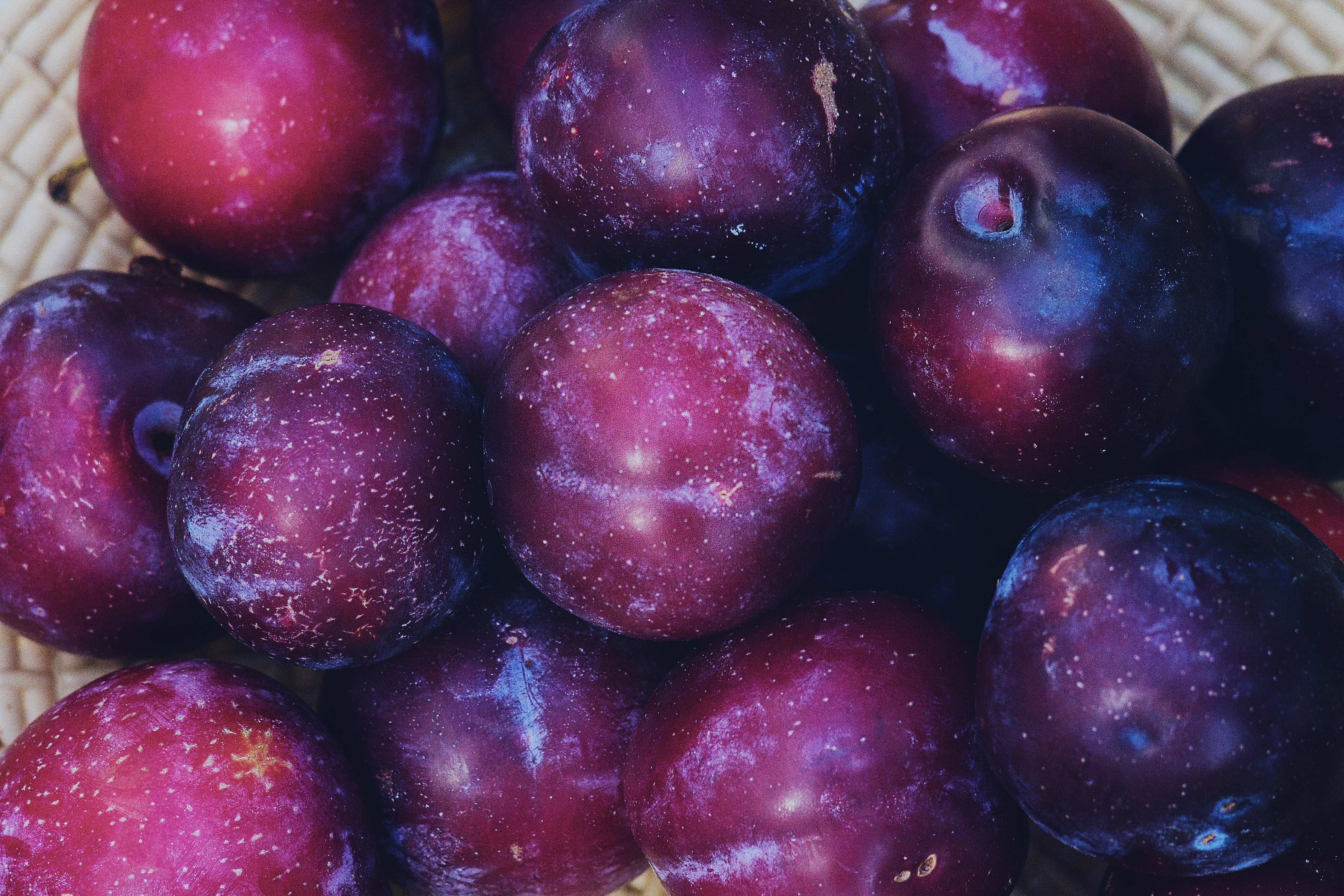 Nature Road Fruit Macro Purple Plums Fruits 4272x2848