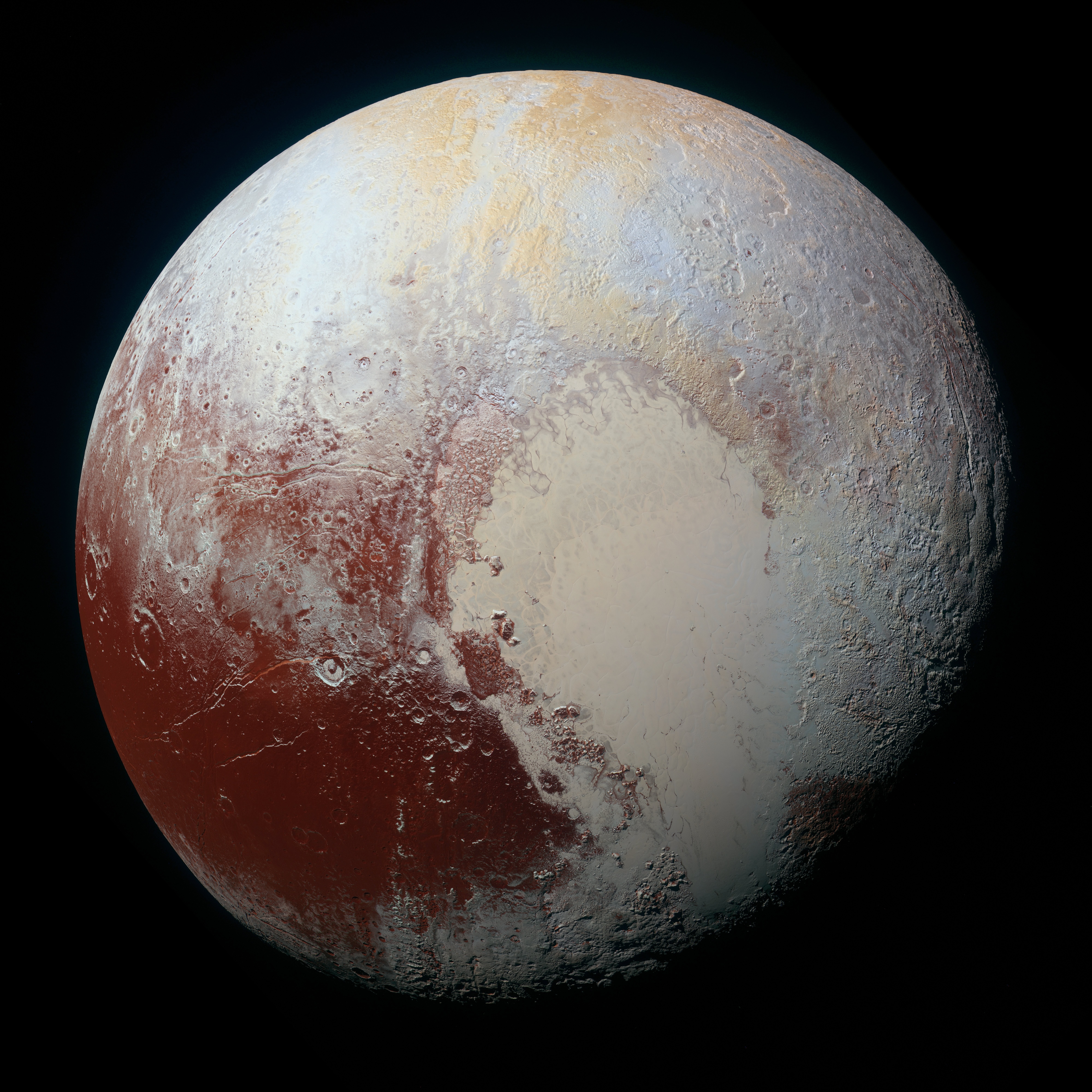 Space Universe Stars Pluto 8000x8000