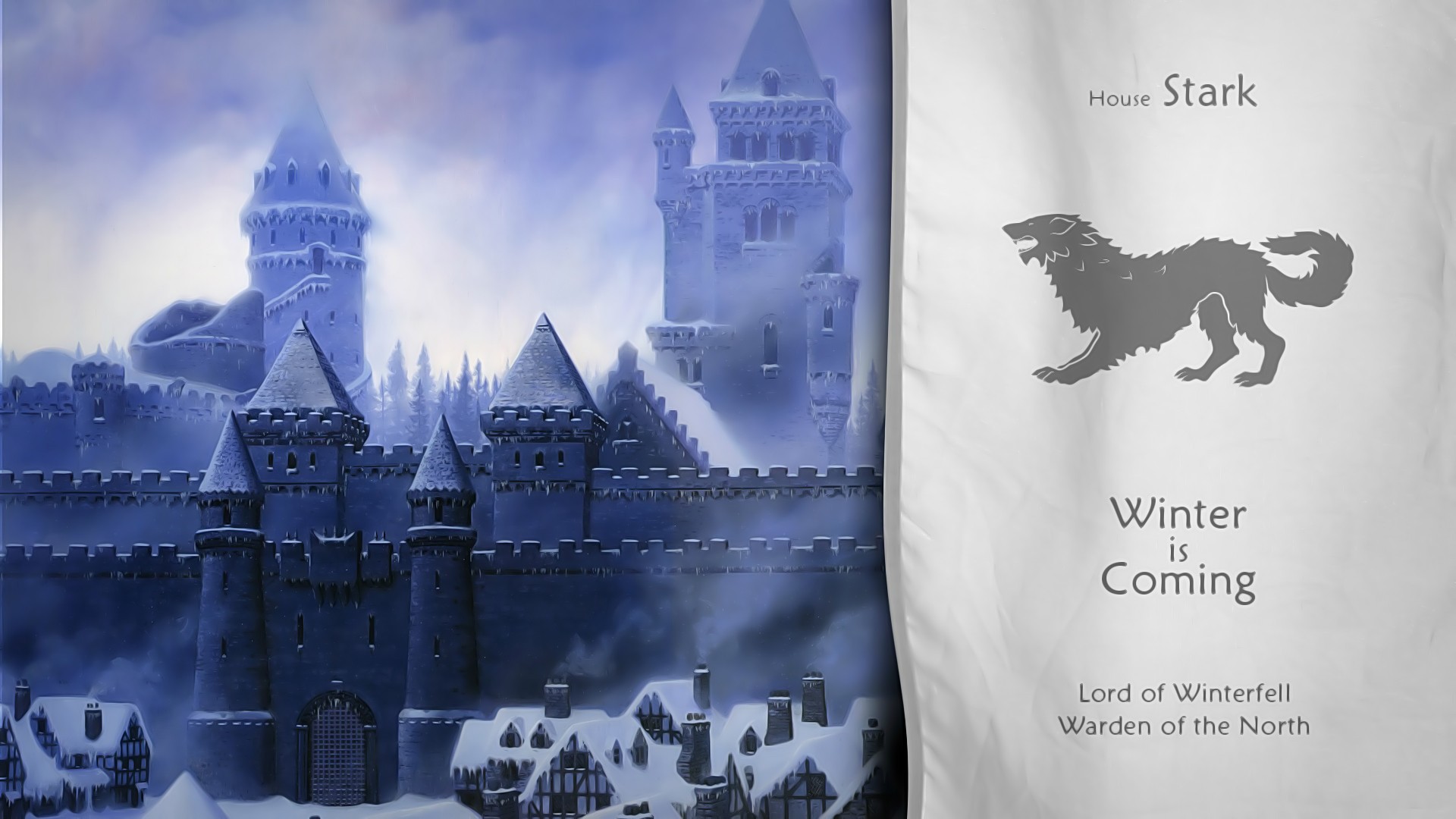 Game Of Thrones Castle Winterfell House Stark 1920x1080