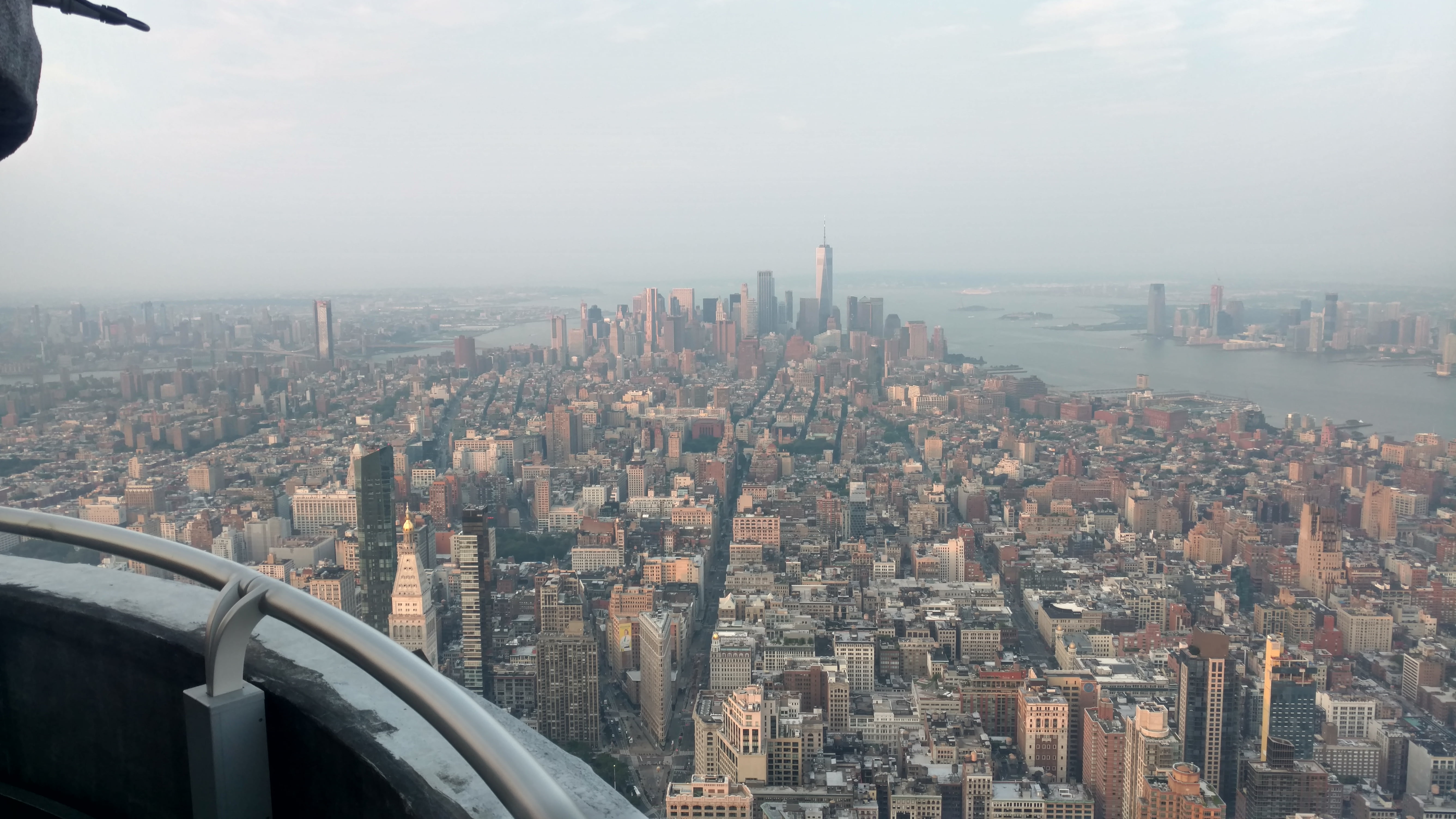 City New York City Empire State Building Architecture Architecture Cityscape Urban Birds Eye View Ma 5344x3006