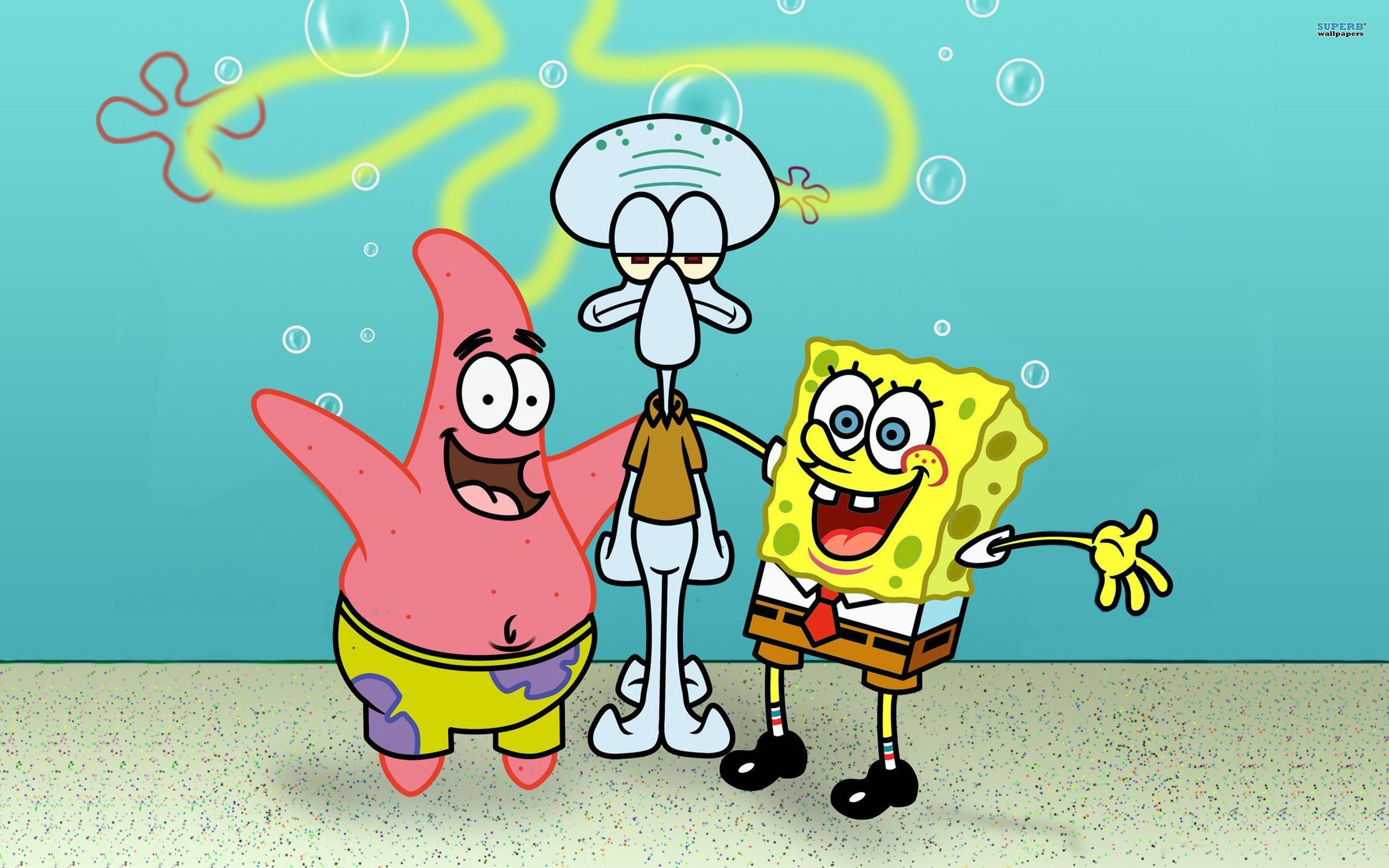 Squidward Tentacles Squidward Tentacles Cartoon SpongeBob SquarePants 2560x1600