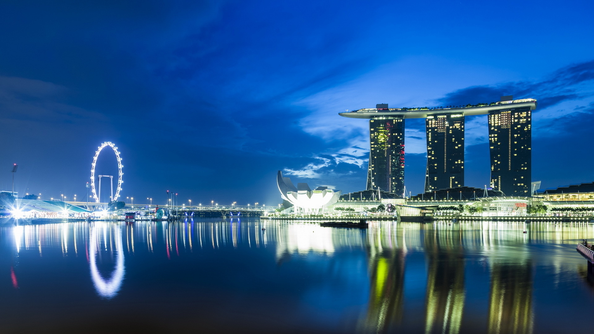 Man Made Marina Bay Sands 1920x1080