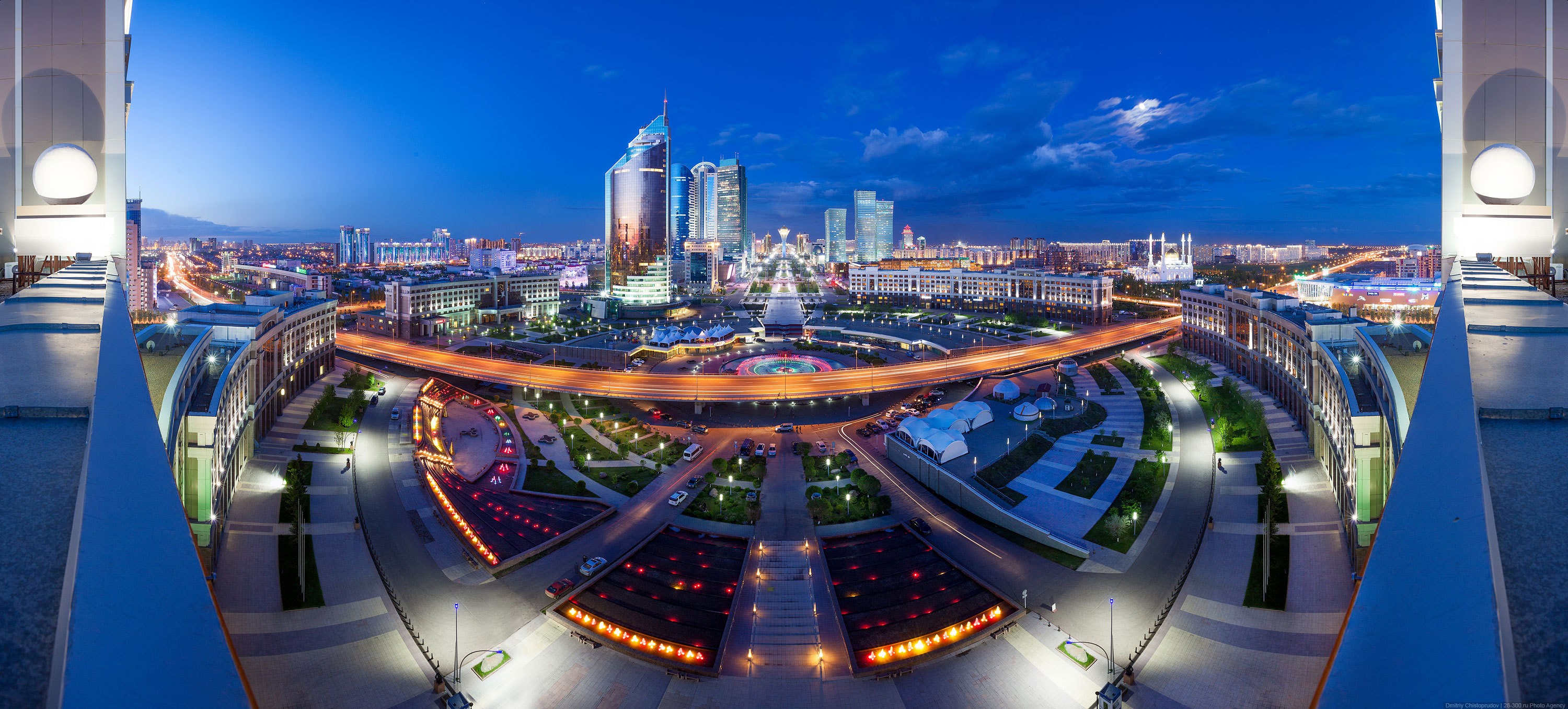 Cityscape City Kazakhstan Astana 3000x1356