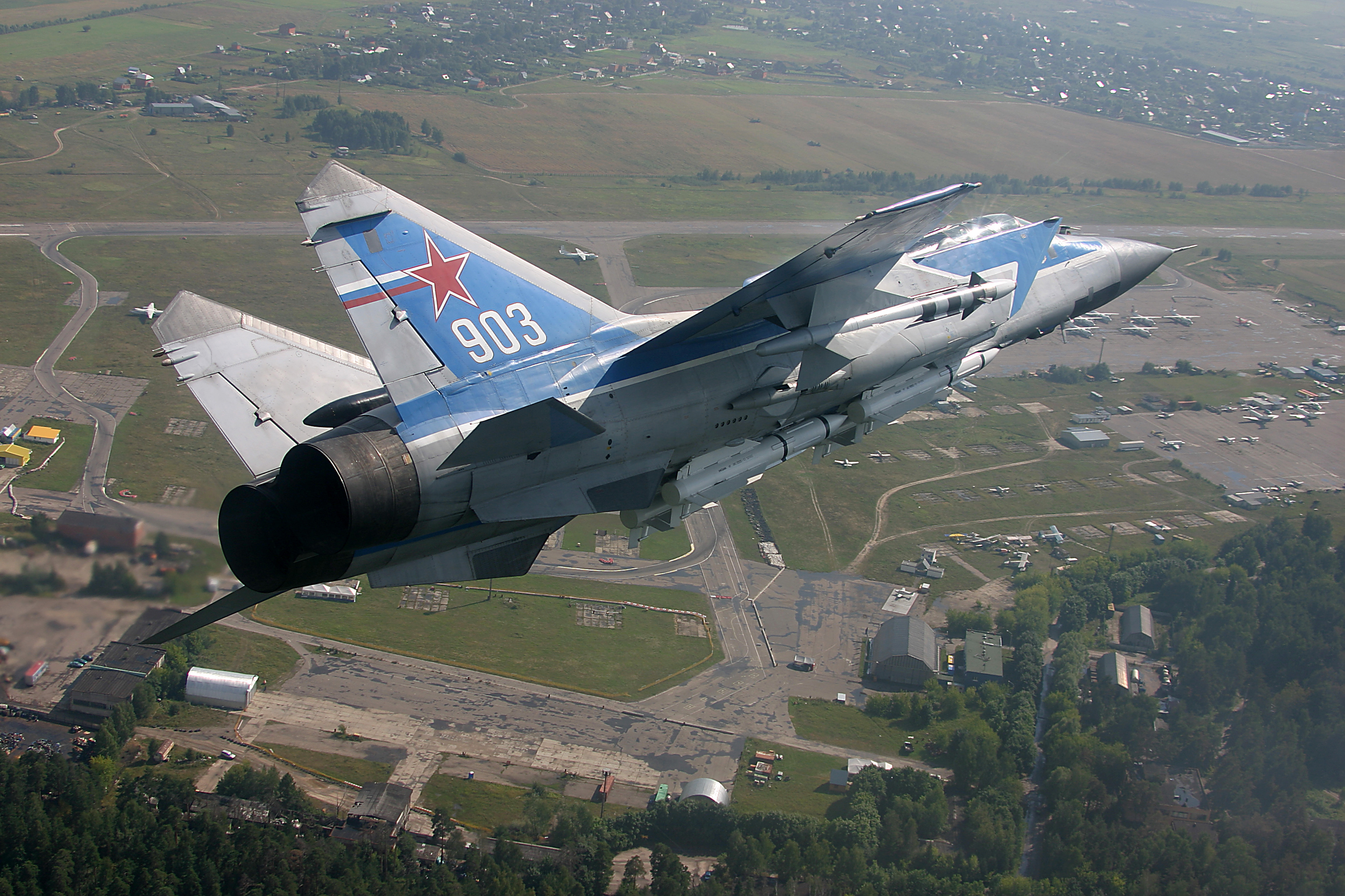 Military Mikoyan Mig 31 3072x2048