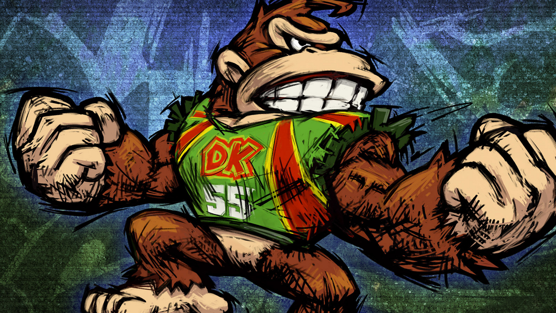 Nintendo Donkey Kong Shirt GameCube 1920x1080