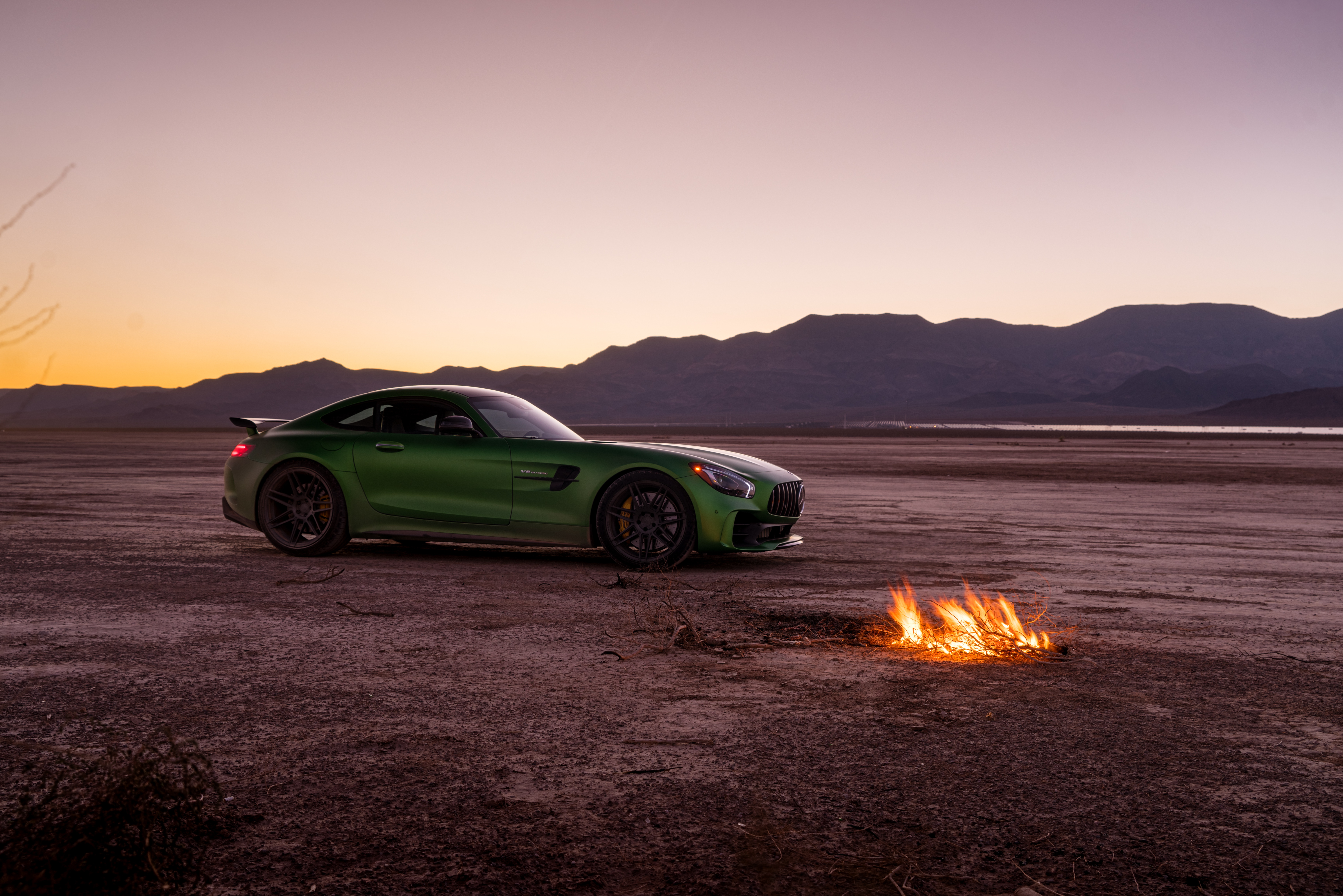 Mercedes AMG GT R Sports Car Green Cars 7308x4877