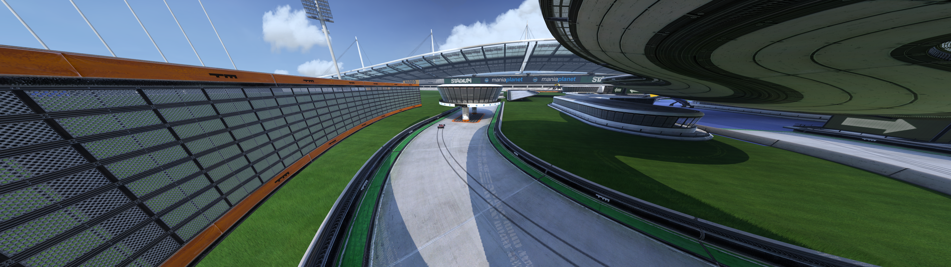 TrackMania Maniaplanet Stadium Nadeo Ubisoft 3840x1080