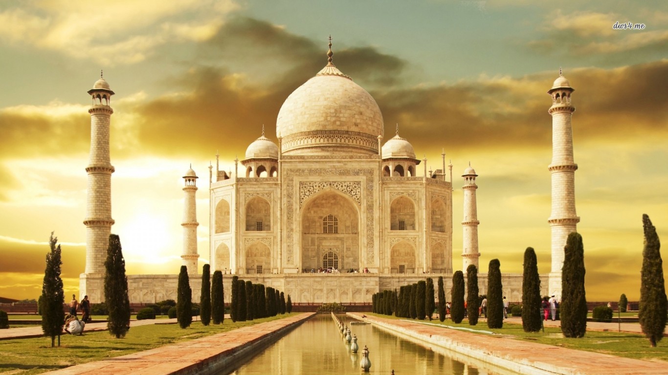 Taj Mahal 1366x768