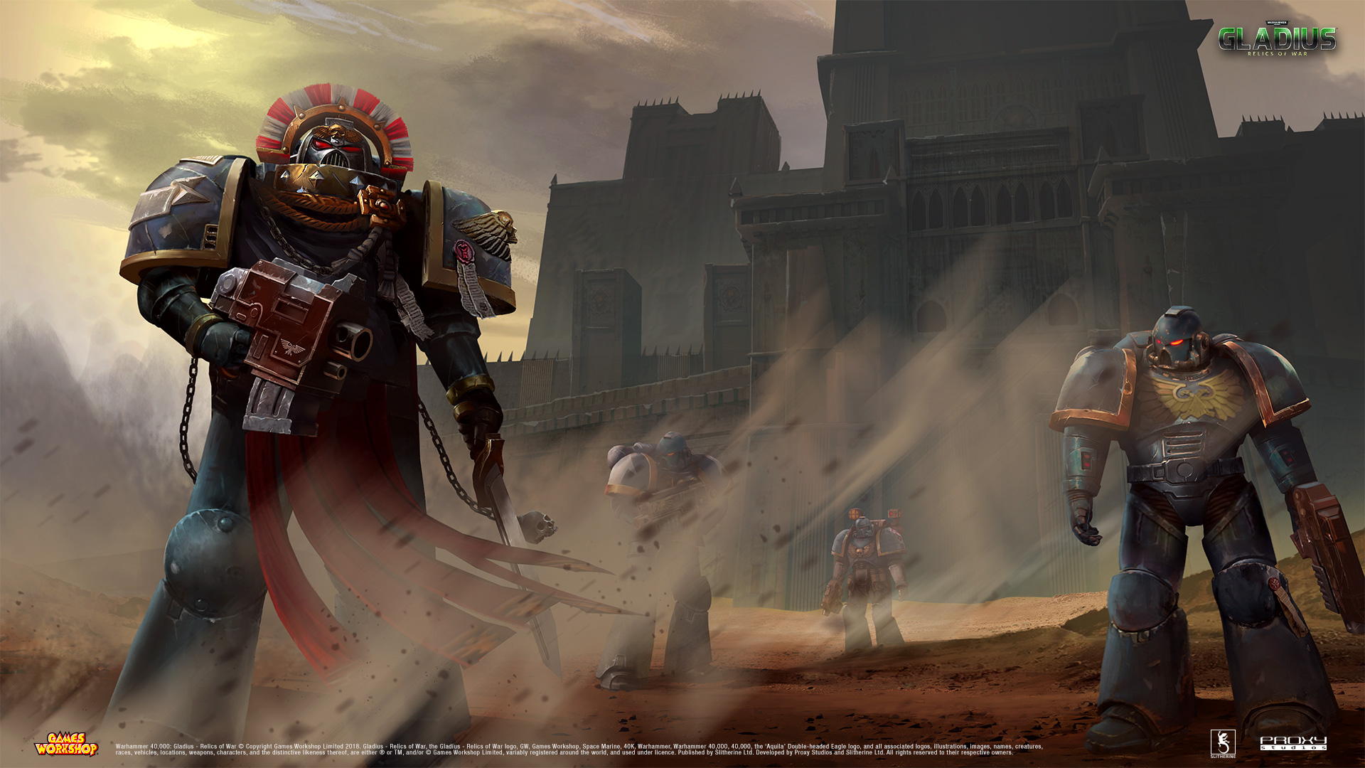 Warhammer 40 000 Gladius Space Marines Adeptus Astartes Games Workshop 1920x1080