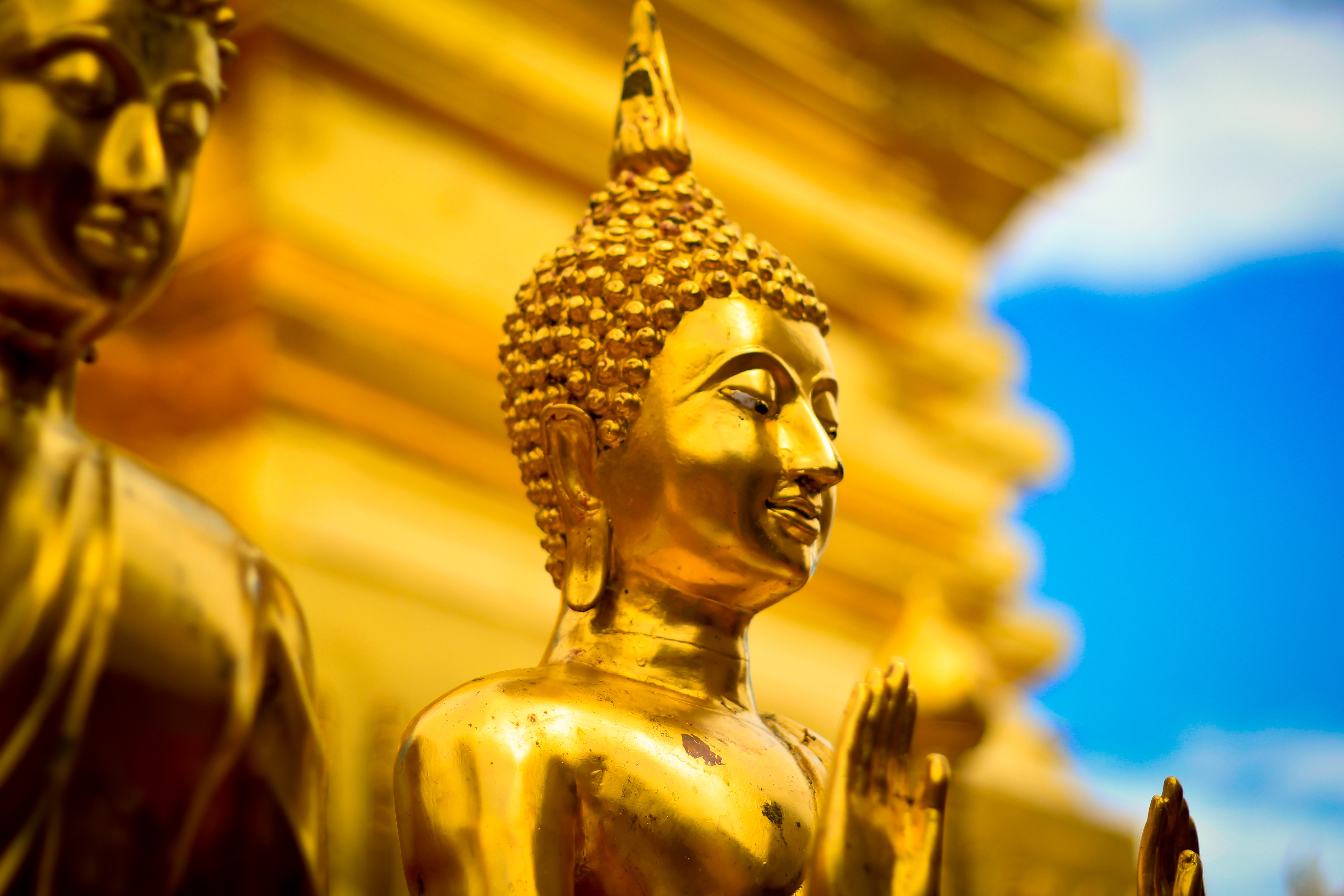 Buddha Statue Religion Thailand 5184x3456