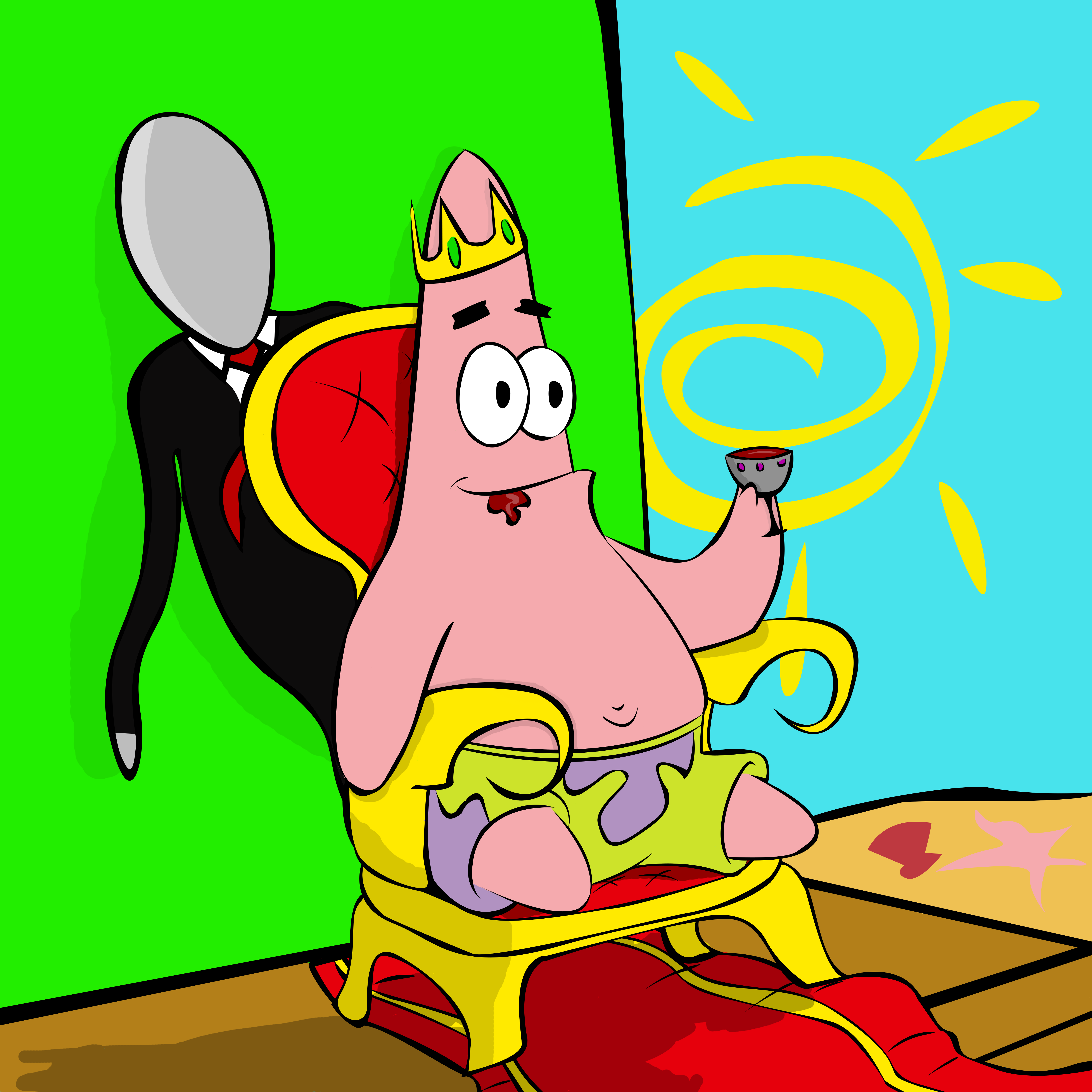 Spongebob SpongeBob SquarePants Spongebob SquarePants Patrick Drawing Illustration Cartoon Animation 5000x5000
