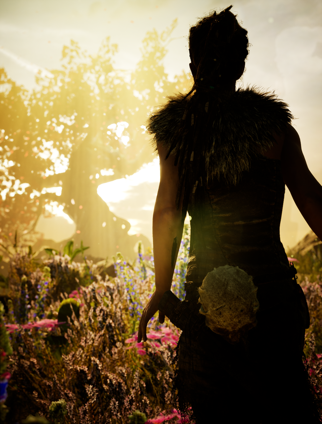 Hellblade Video Games PlayStation 4 Consoles Depth Of Field 1094x1440