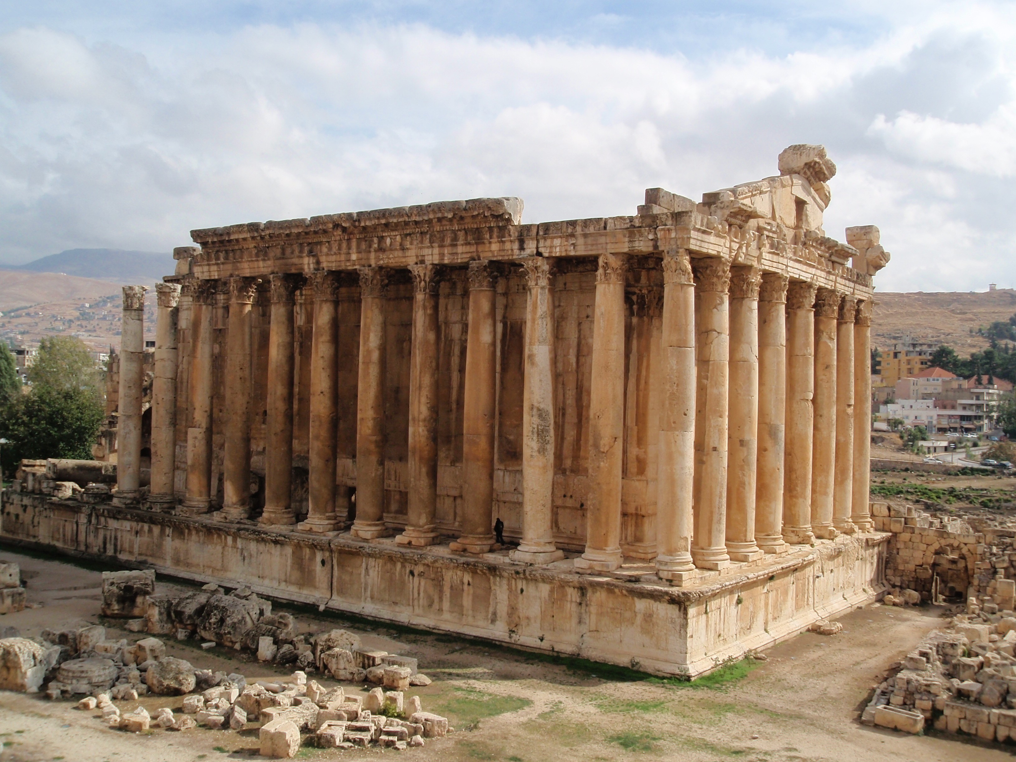 Ruin Lebanon Pillar Architecture Parthenon 3264x2448