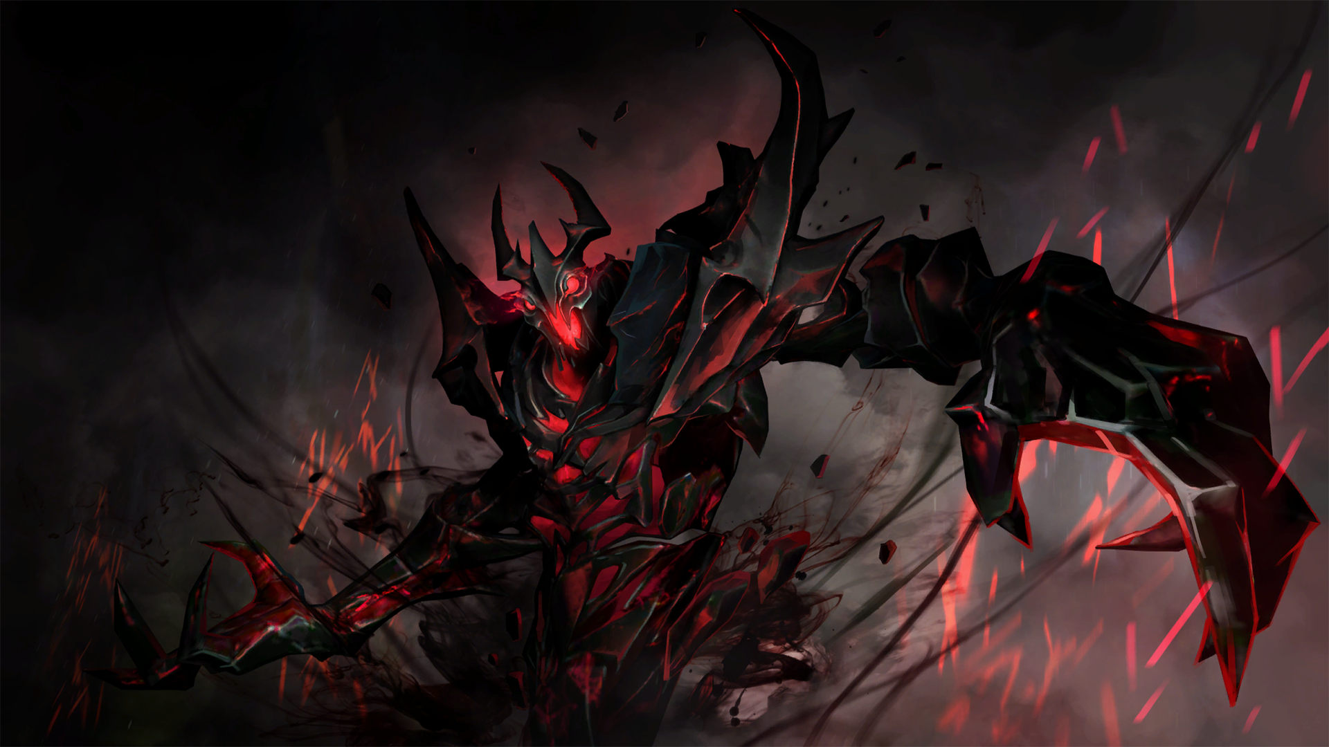 Dota 2 Dota Defense Of The Ancient Valve Valve Corporation Hero Shadow Fiend Video Games Dota 2 Neve 1920x1080