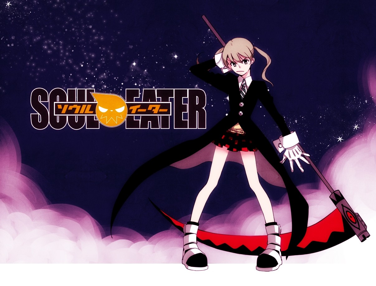 Soul Eater Anime Girls Maka Albarn Soul Evans 1207x919